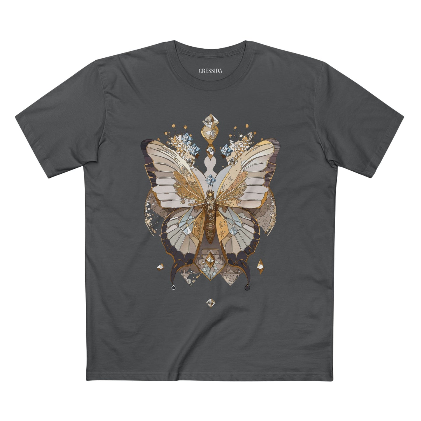 Butterfly shirt, Shirt with Butterfly, Tee Shirt with Antique Butterfly