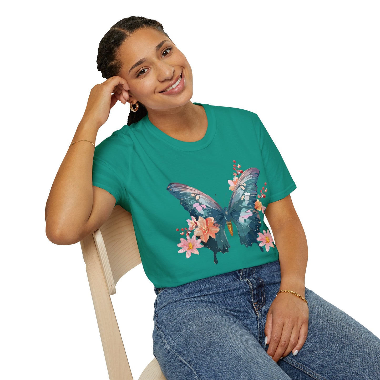 Butterfly Shirt, T Shirt with Butterfly, Monarch Shirt