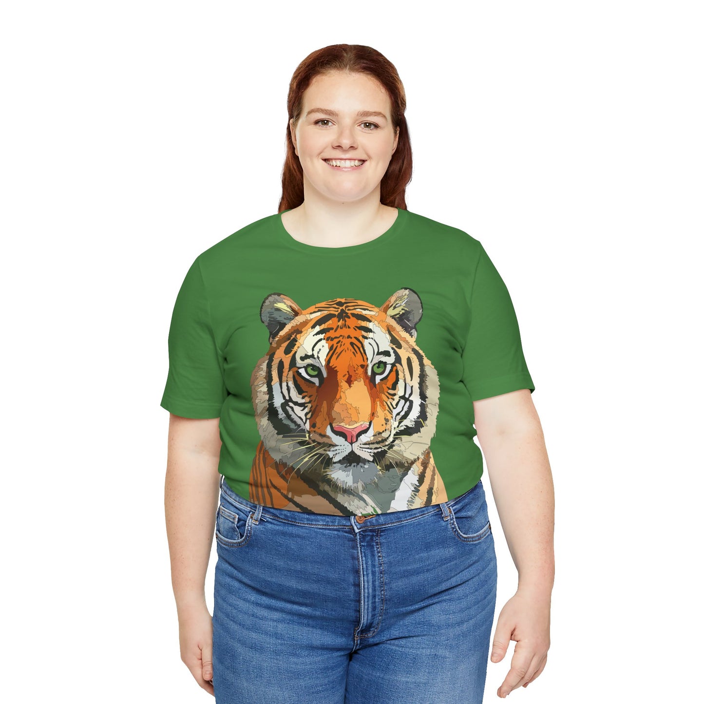 Unisex Animal Shirt, Tee Shirt with Animals, Art Design Tee Shirt, Wild Animals Shirt