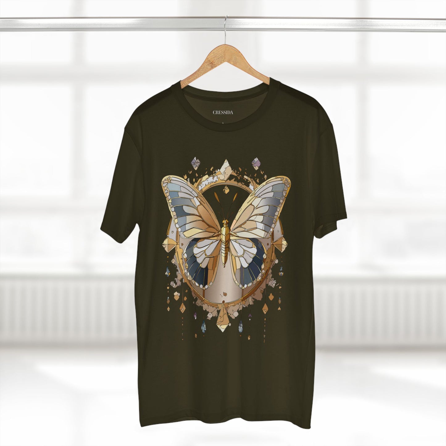 Butterfly shirt, Shirt with Butterfly, Tee Shirt with Antique Butterfly