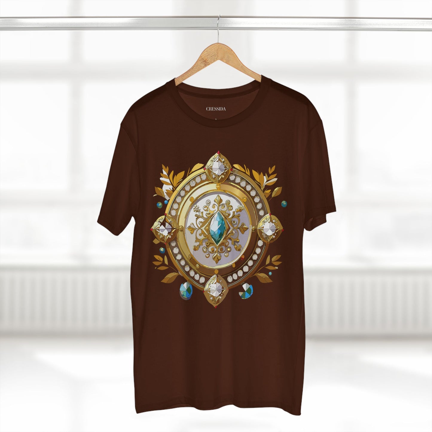 Medallion Shirt, Shirt with Medallion, Tee Shirt with Medal