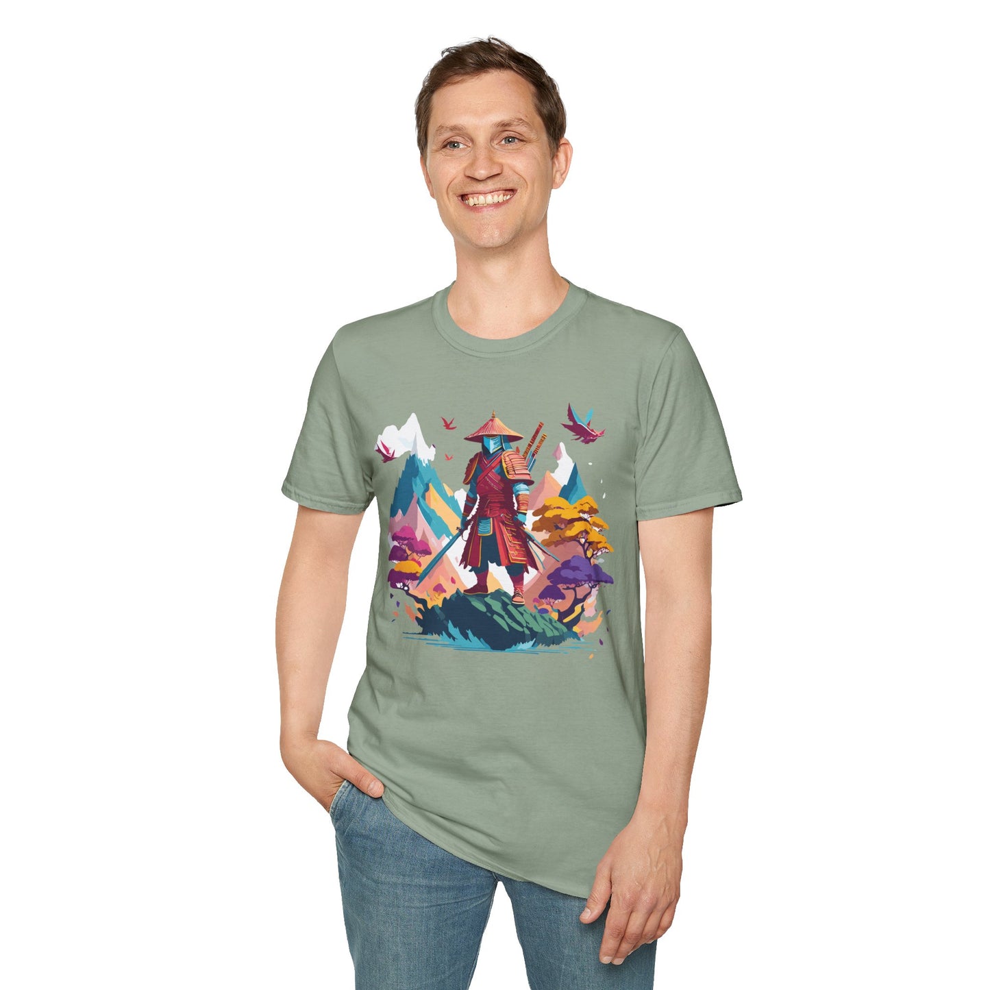 Samurai Shirt, Samurai Tee, T-Shirt with Samurai