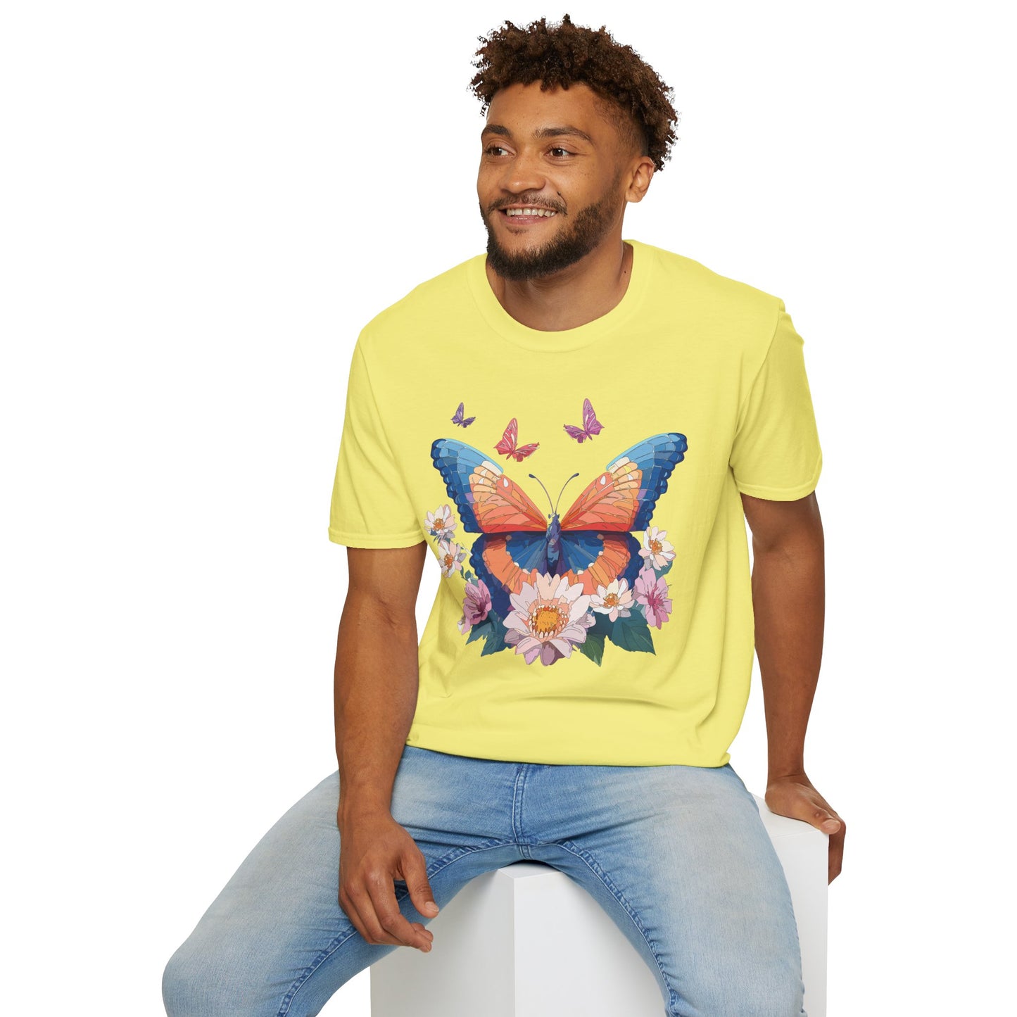 Butterfly Shirt, T Shirt with Butterfly, Monarch Shirt