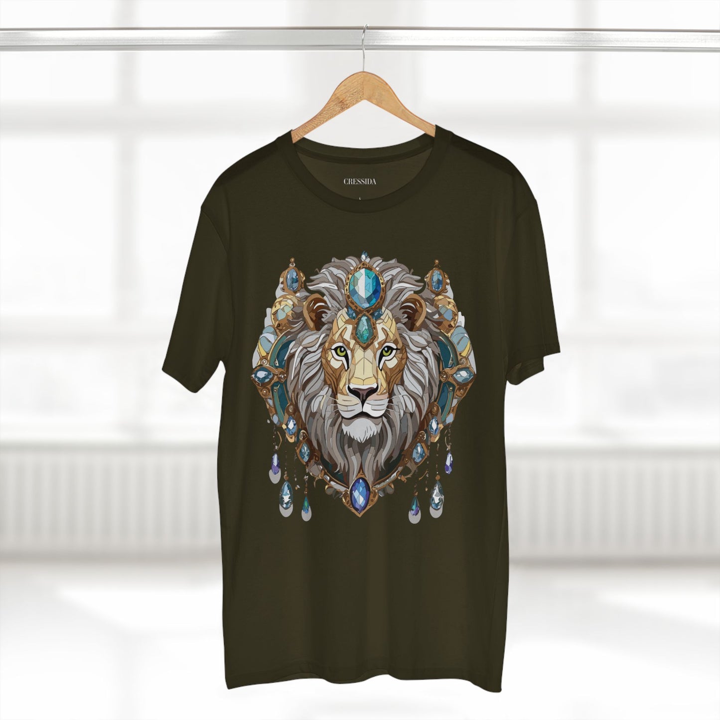Animal Shirt, Shirt with Animals, Tee Shirt with Antique Animal Medallion
