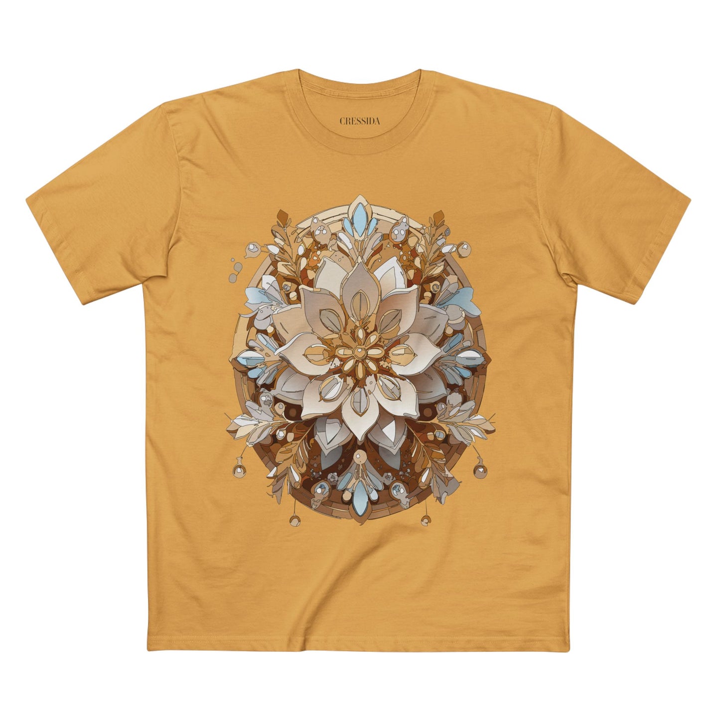 Floral Shirt, Shirt with Flower, Tee Shirt with Antique Flower