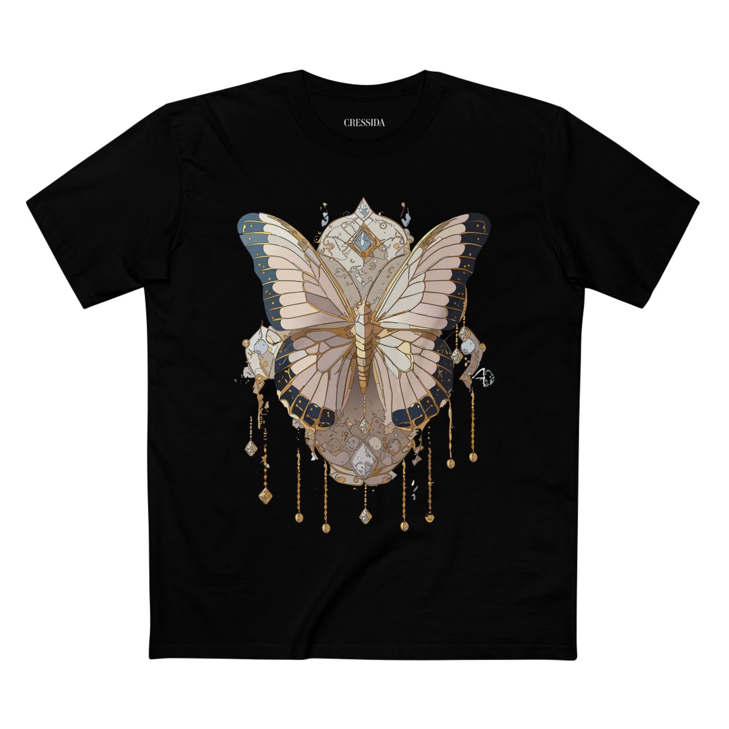 Butterfly shirt, Shirt with Butterfly, Tee Shirt with Antique Butterfly