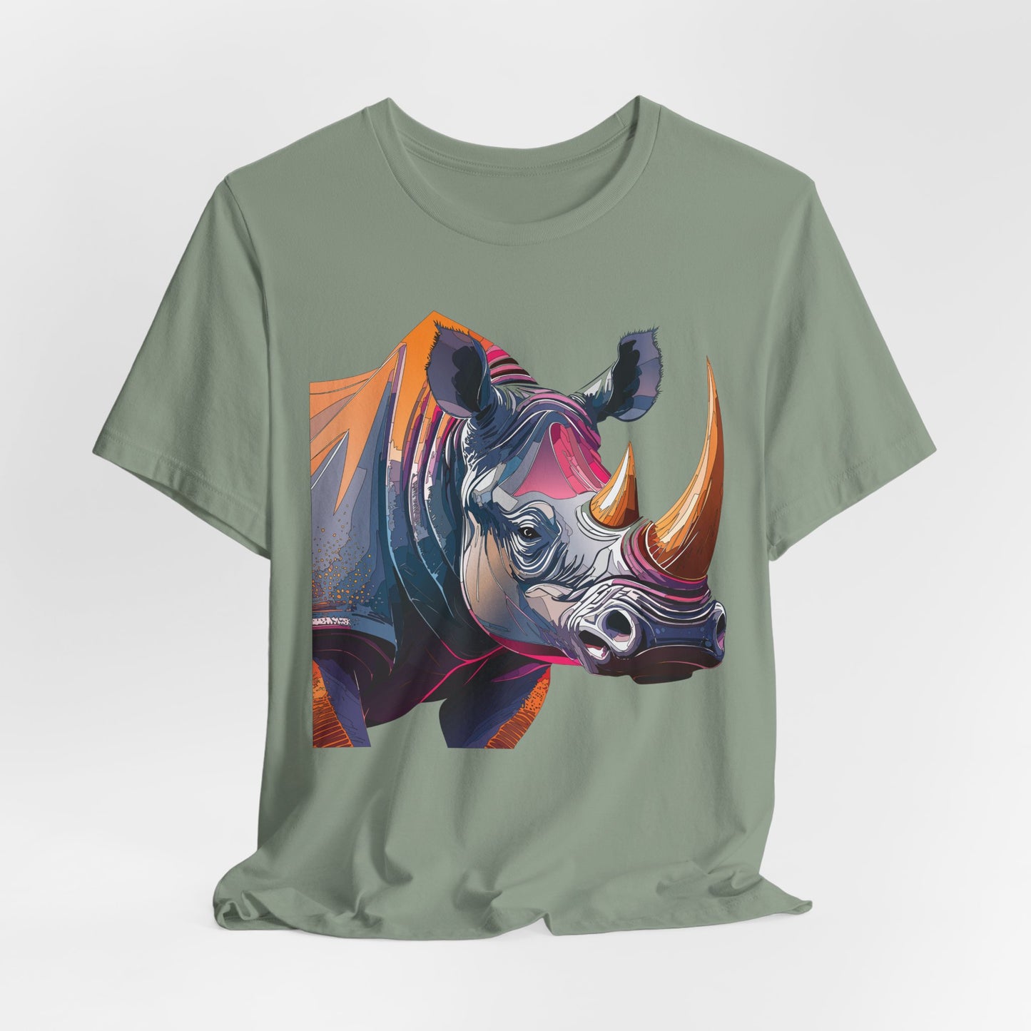 Unisex Animal Shirt, Tee Shirt with Animals, Art Design Tee Shirt, Wild Animals Shirt