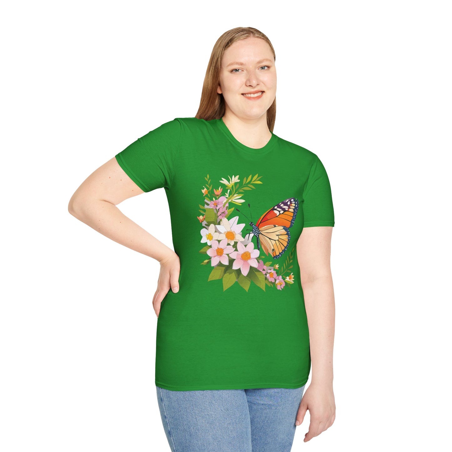 Butterfly Shirt, T Shirt with Butterfly, Monarch Shirt