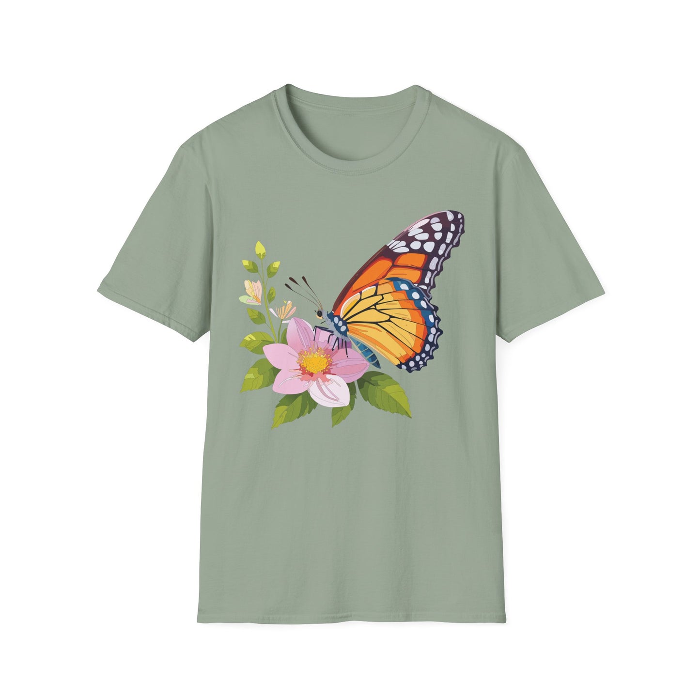 Butterfly Shirt, T Shirt with Butterfly, Monarch Shirt