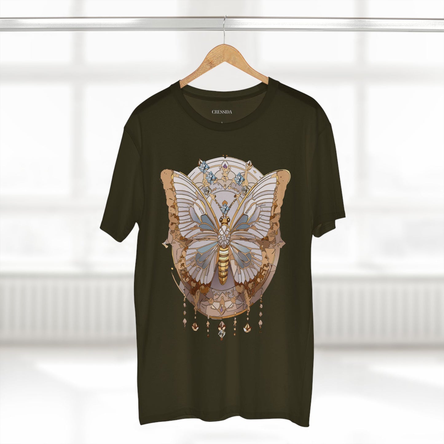 Butterfly shirt, Shirt with Butterfly, Tee Shirt with Antique Butterfly