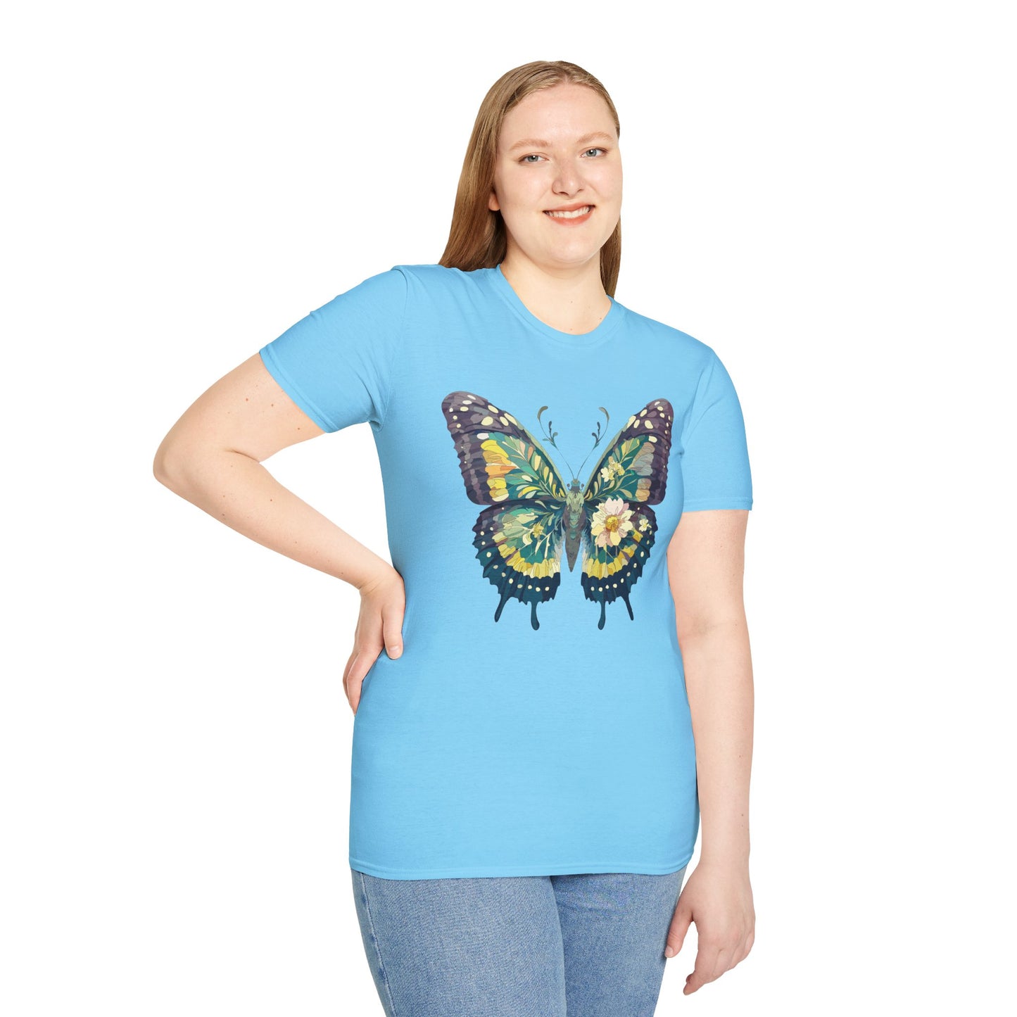Butterfly Shirt, T Shirt with Butterfly, Monarch Shirt