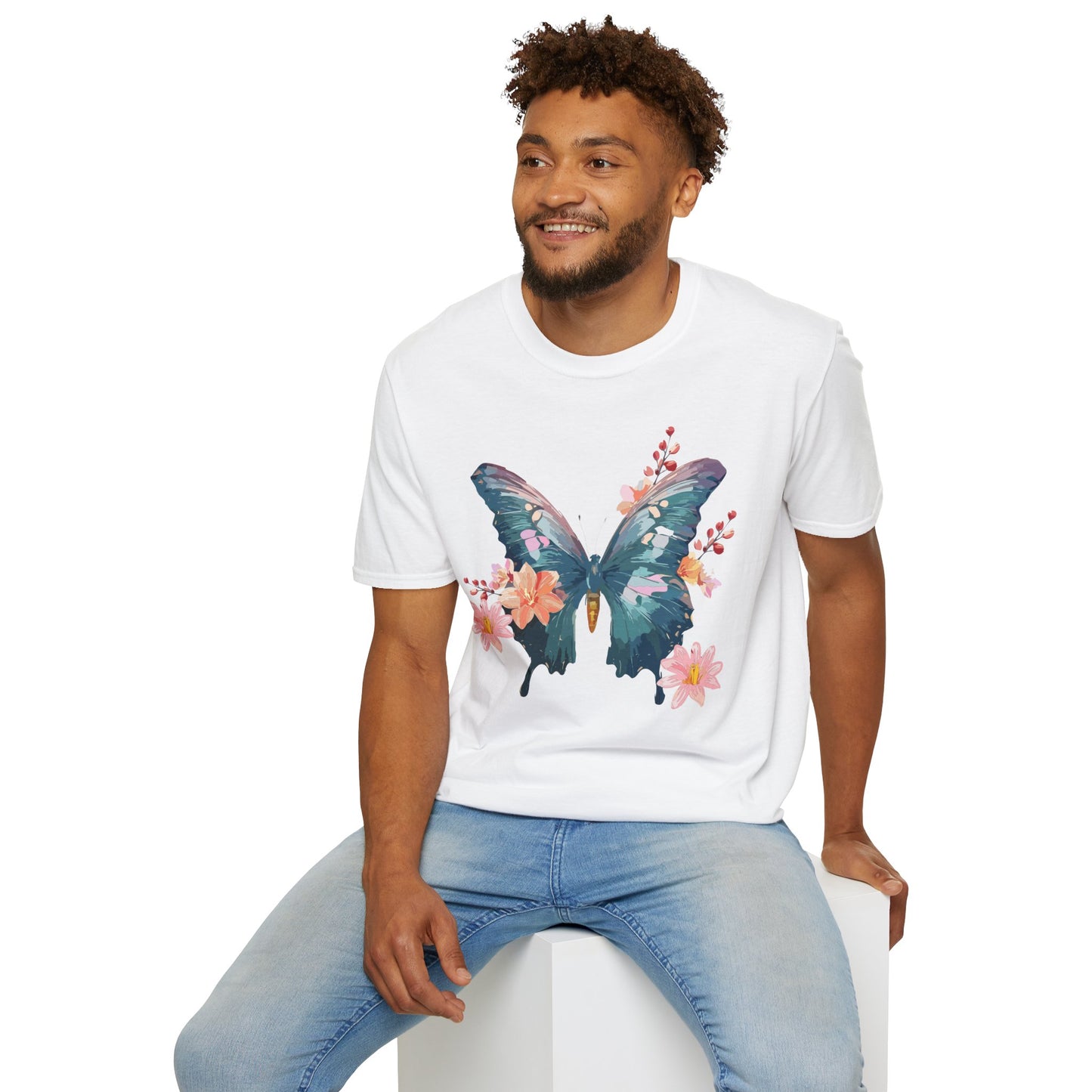 Butterfly Shirt, T Shirt with Butterfly, Monarch Shirt