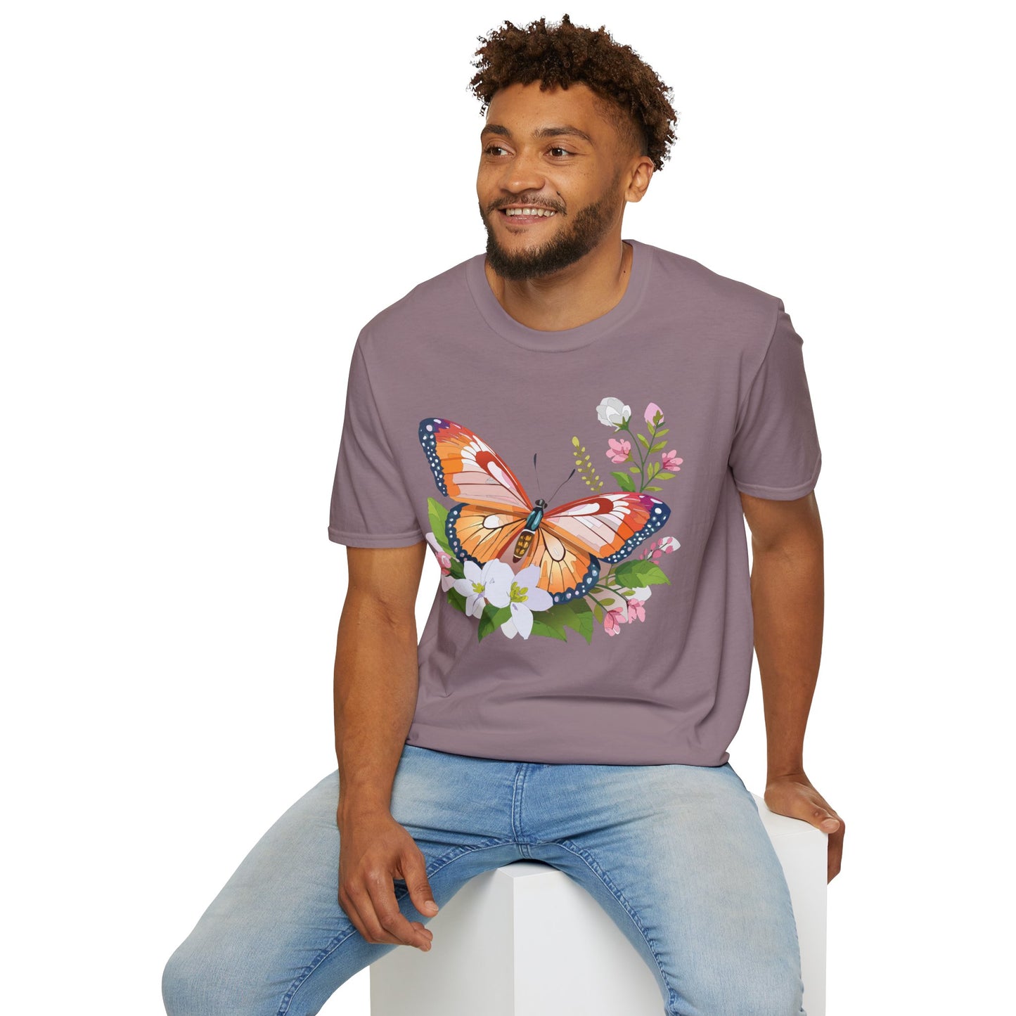 Butterfly Shirt, T Shirt with Butterfly, Monarch Shirt