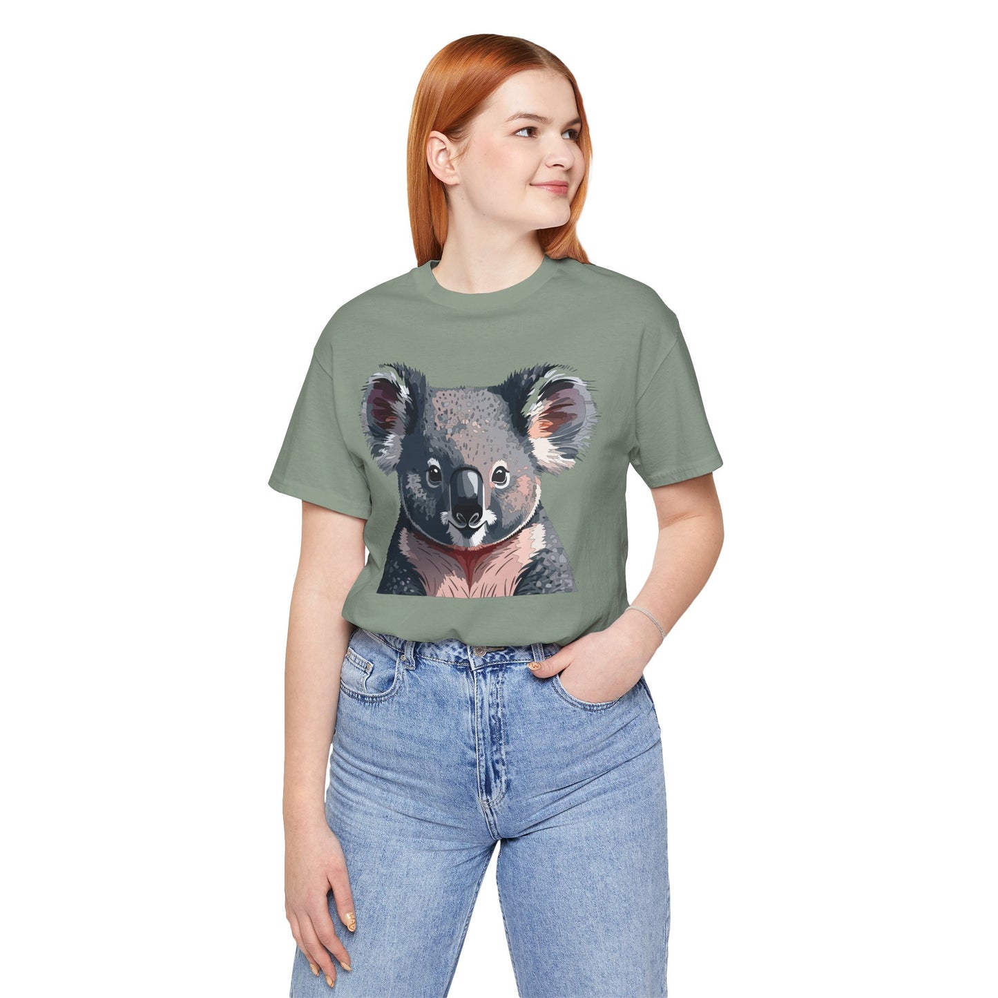 Unisex Animal Shirt, Tee Shirt with Animals, Art Design Tee Shirt, Wild Animals Shirt
