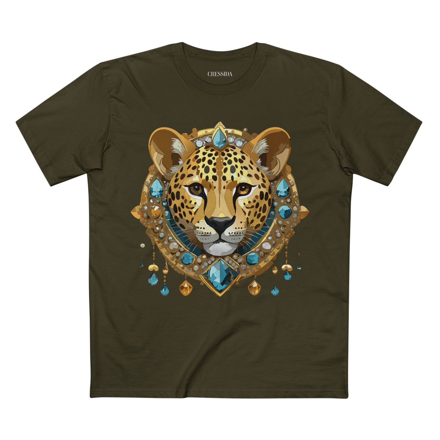 Animal Shirt, Shirt with Animals, Tee Shirt with Antique Animal Medallion