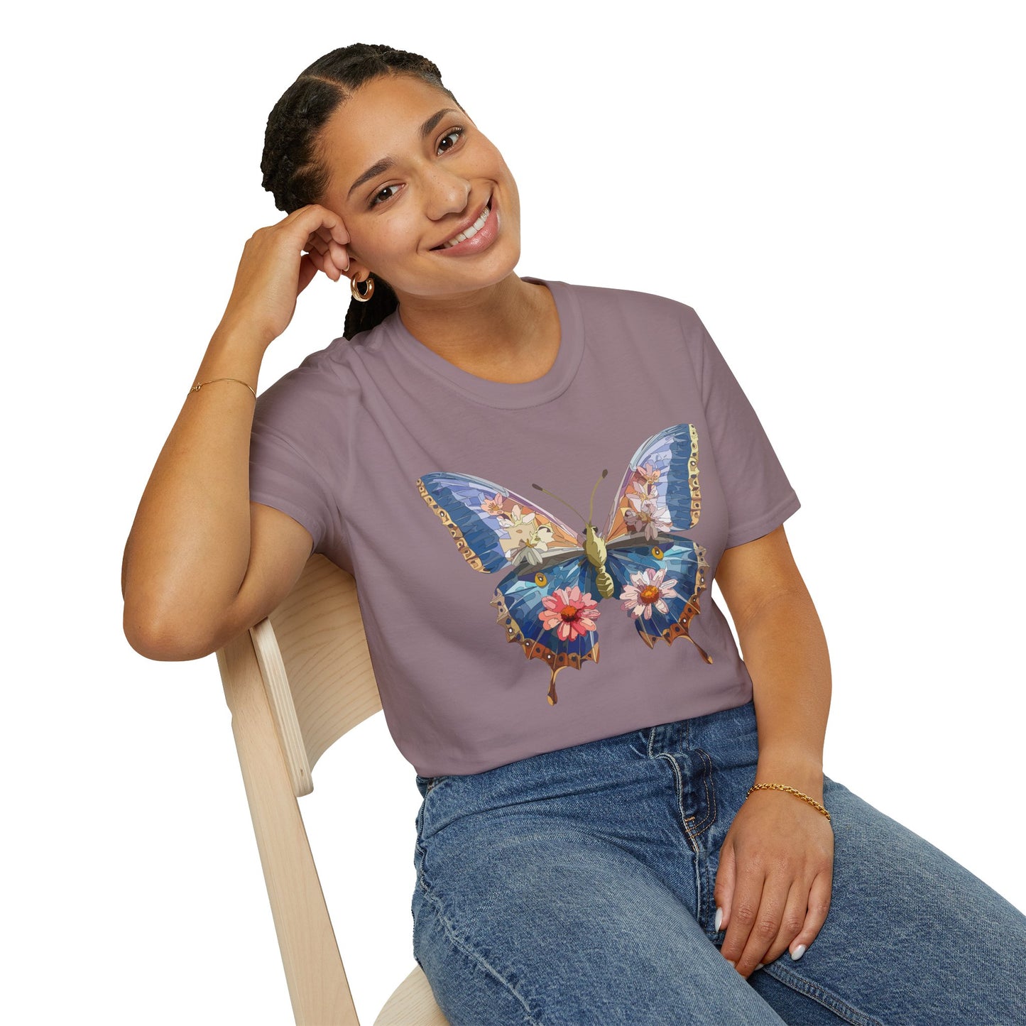 Butterfly Shirt, T Shirt with Butterfly, Monarch Shirt