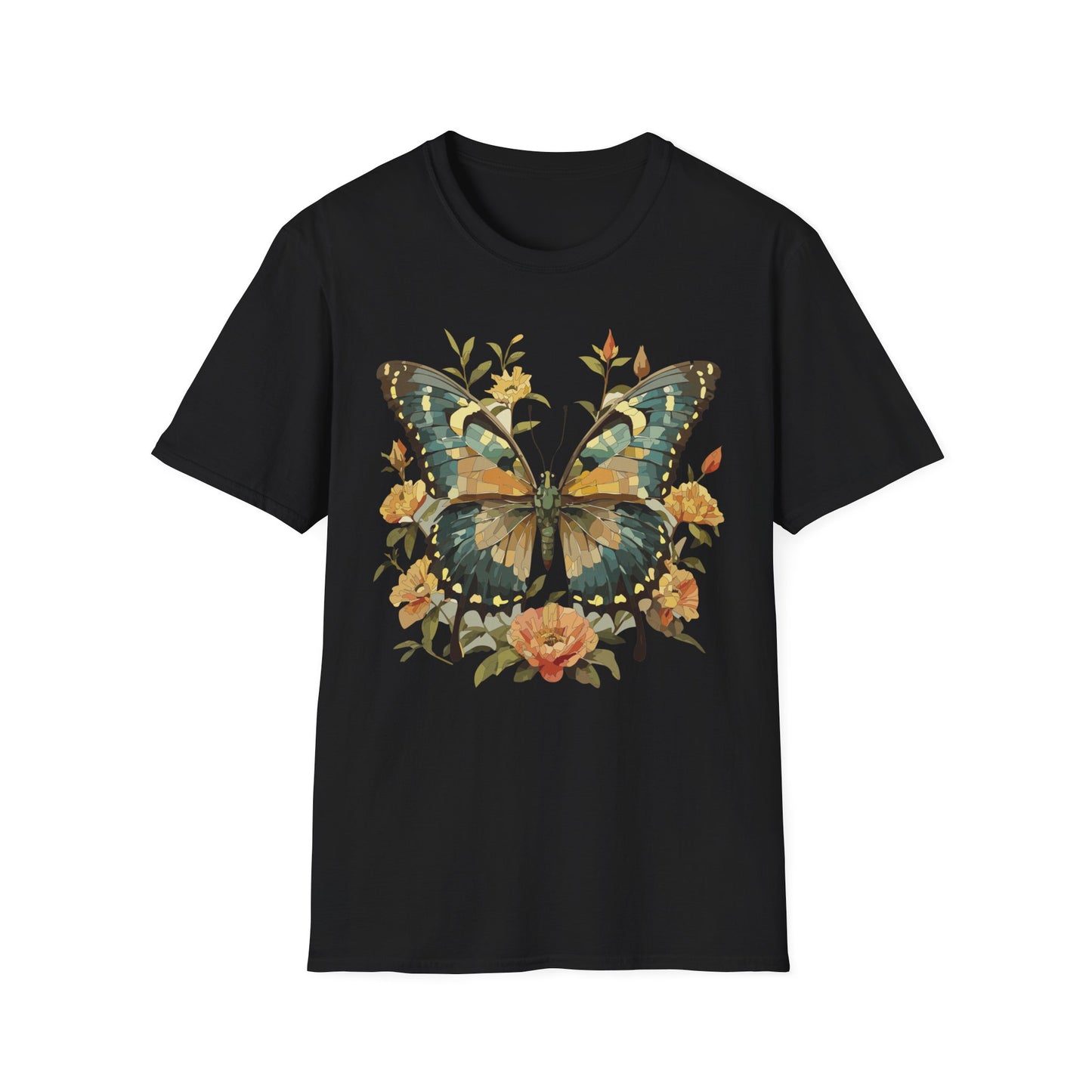 Butterfly Shirt, T Shirt with Butterfly, Monarch Shirt