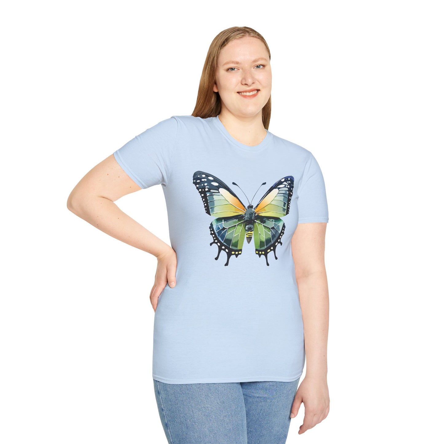 Butterfly Shirt, T Shirt with Butterfly, Monarch Shirt