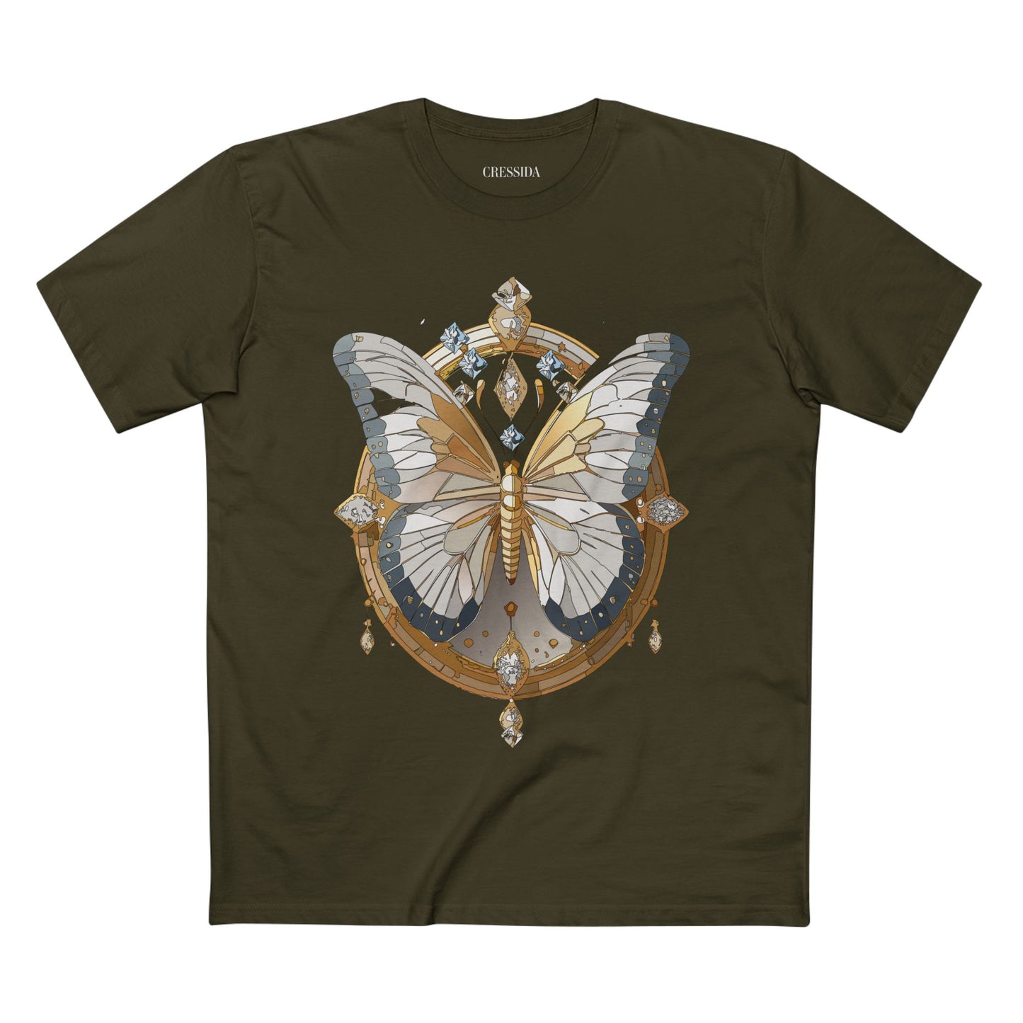 Butterfly shirt, Shirt with Butterfly, Tee Shirt with Antique Butterfly