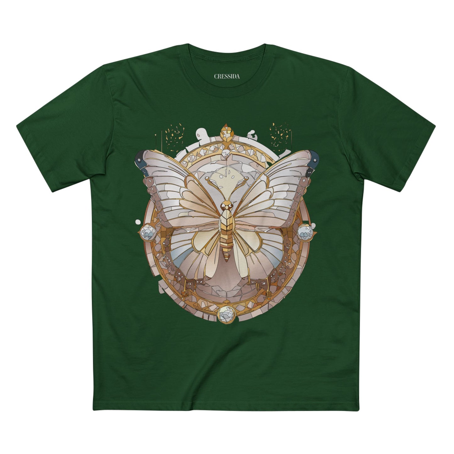 Butterfly shirt, Shirt with Butterfly, Tee Shirt with Antique Butterfly