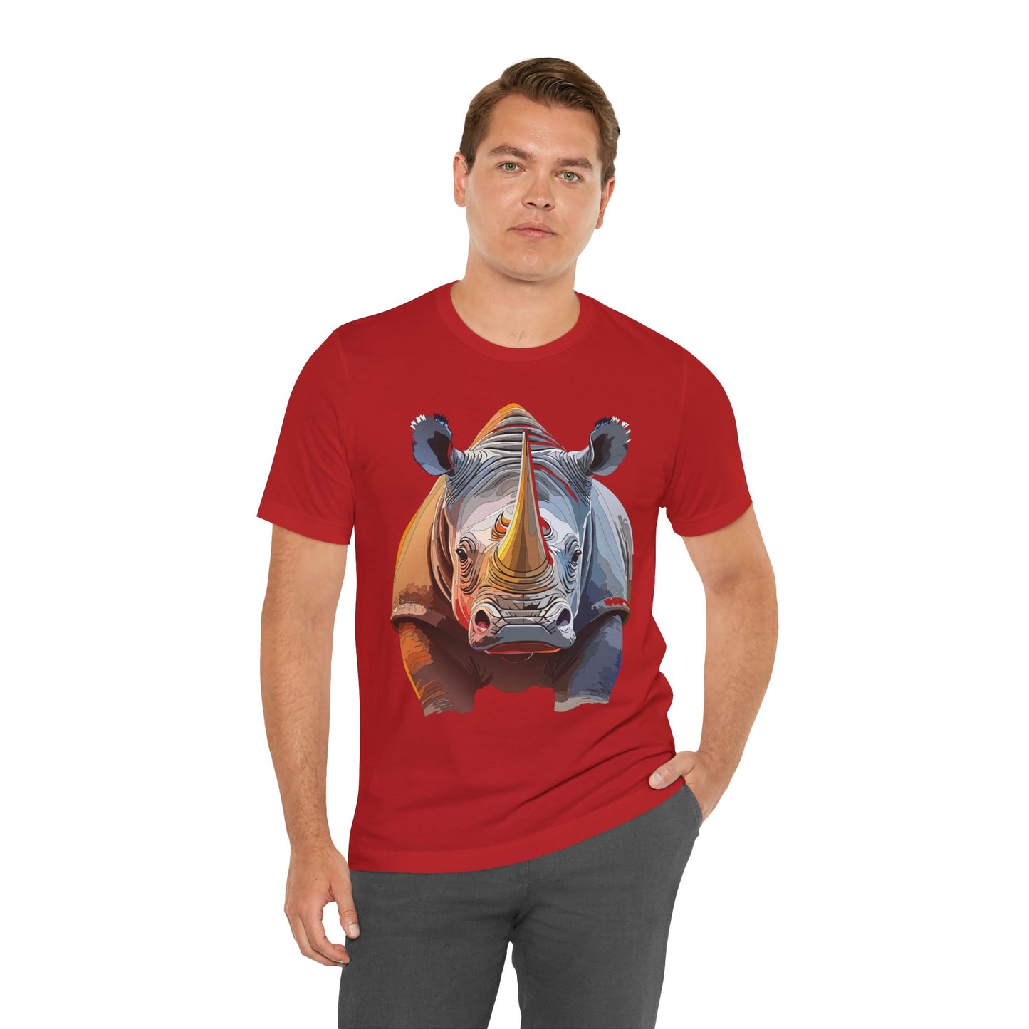 Unisex Animal Shirt, Tee Shirt with Animals, Art Design Tee Shirt, Wild Animals Shirt