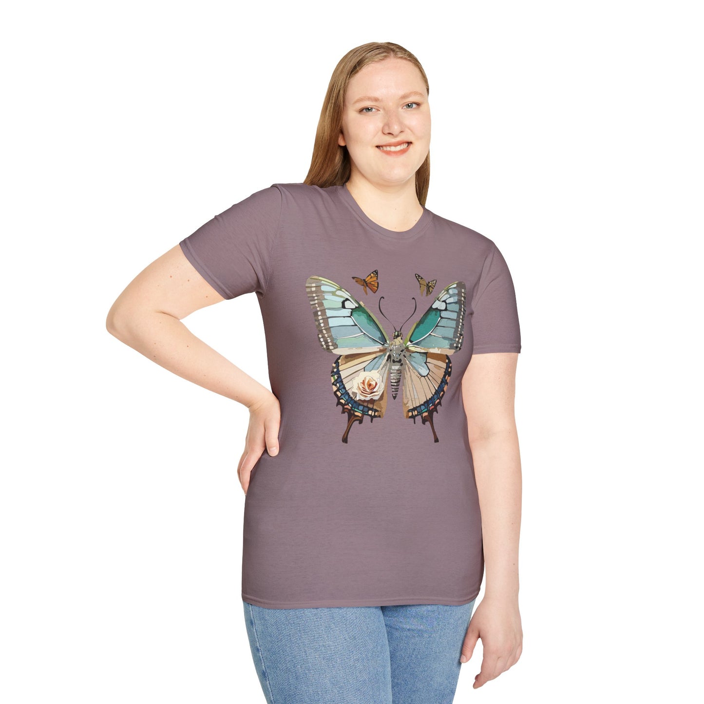 Butterfly Shirt, T Shirt with Butterfly, Monarch Shirt