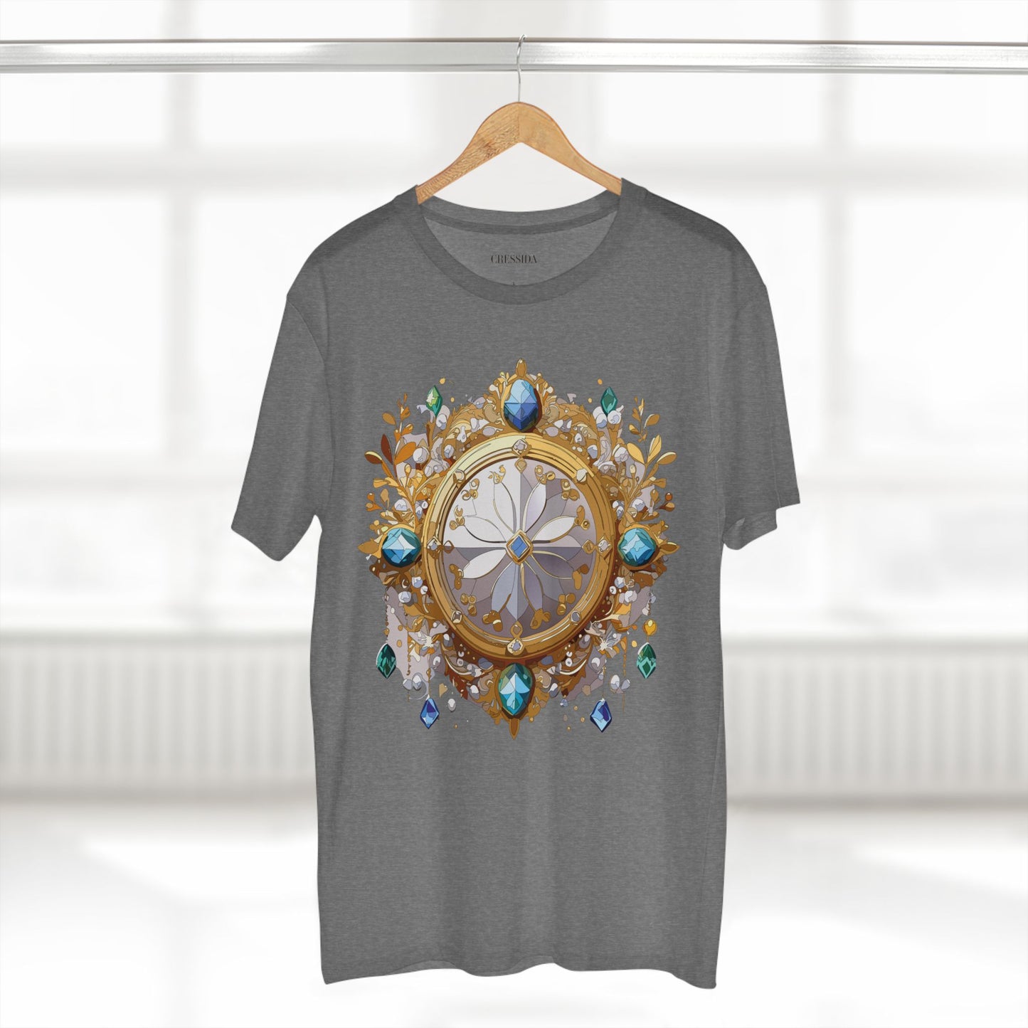 Medallion Shirt, Shirt with Medallion, Tee Shirt with Medal