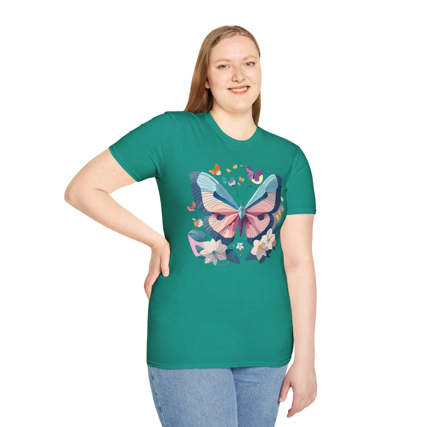 Butterfly Shirt, T Shirt with Butterfly, Monarch Shirt