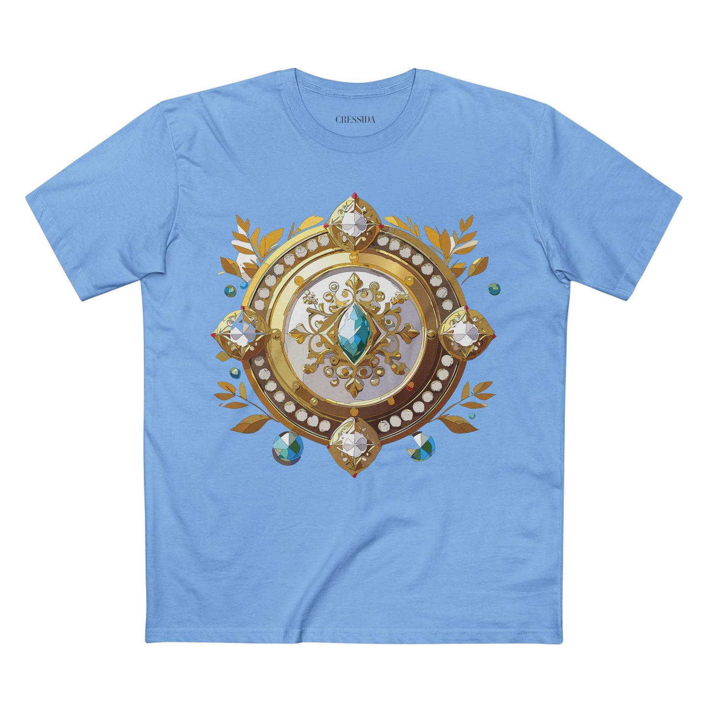 Medallion Shirt, Shirt with Medallion, Tee Shirt with Medal