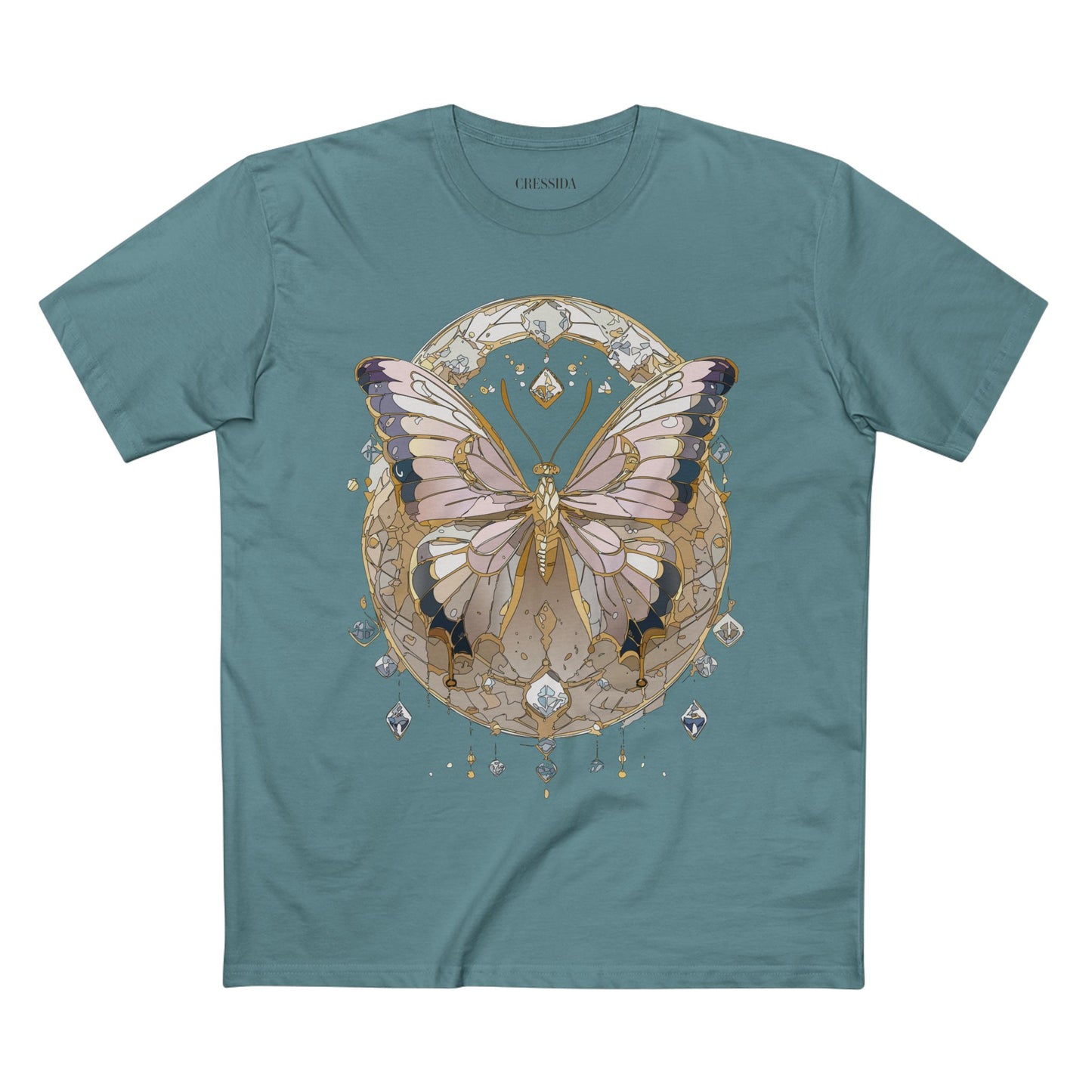 Butterfly shirt, Shirt with Butterfly, Tee Shirt with Antique Butterfly