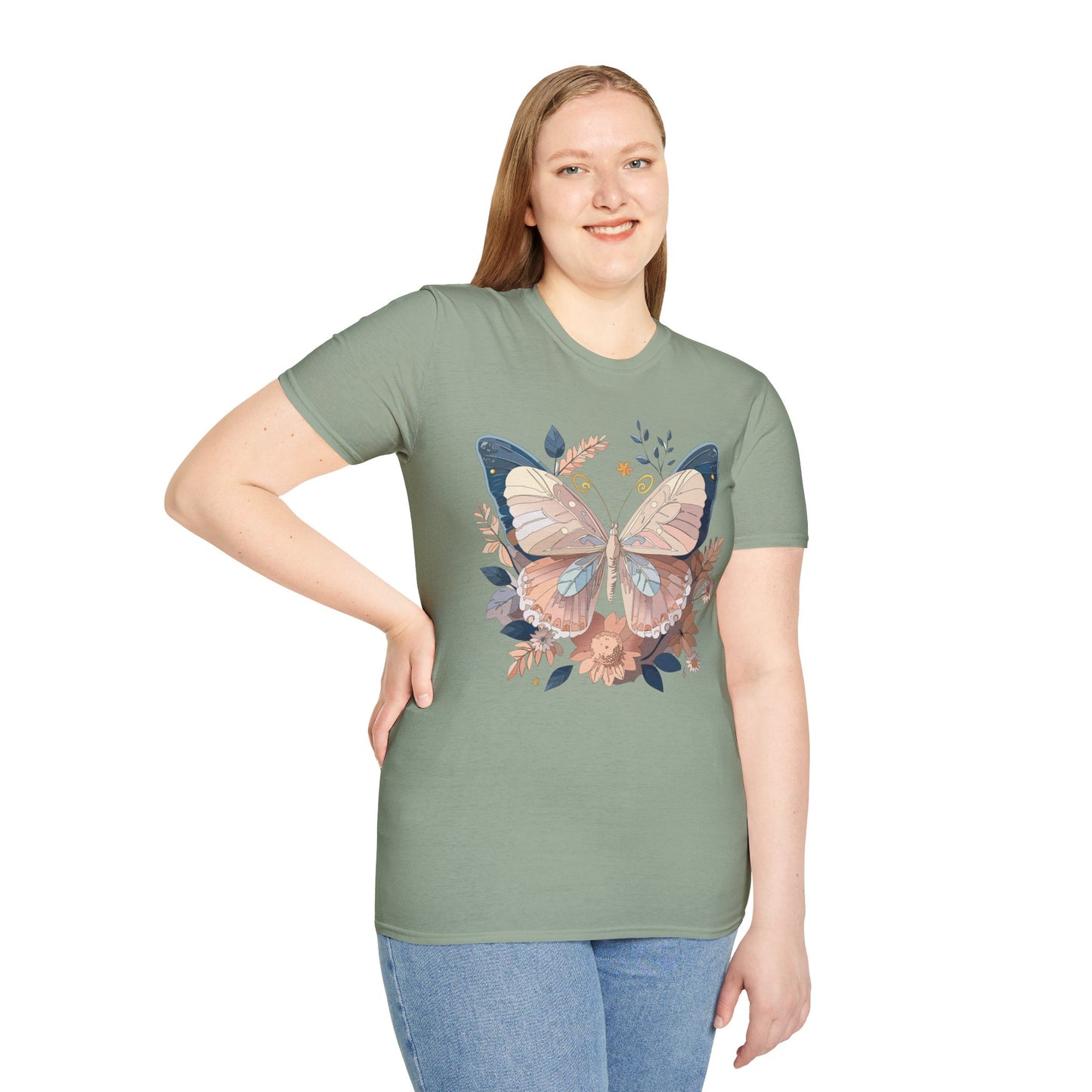 Butterfly Shirt, T Shirt with Butterfly, Monarch Shirt