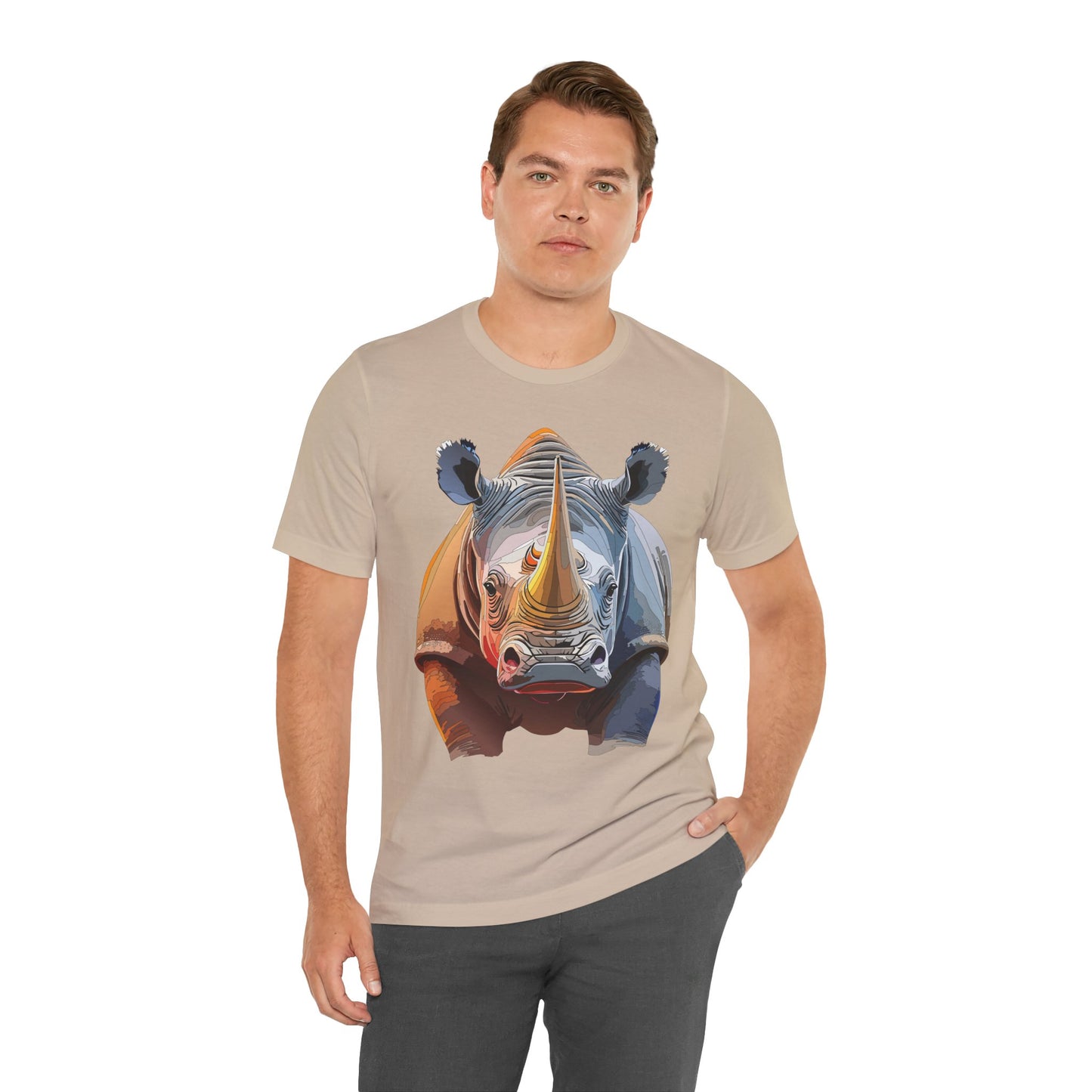 Unisex Animal Shirt, Tee Shirt with Animals, Art Design Tee Shirt, Wild Animals Shirt