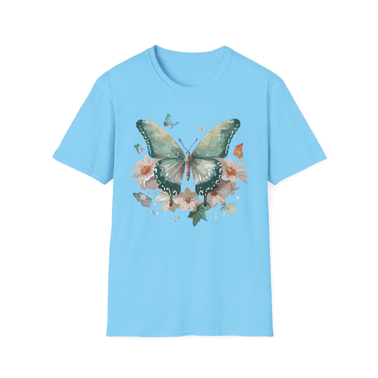 Butterfly Shirt, T Shirt with Butterfly, Monarch Shirt