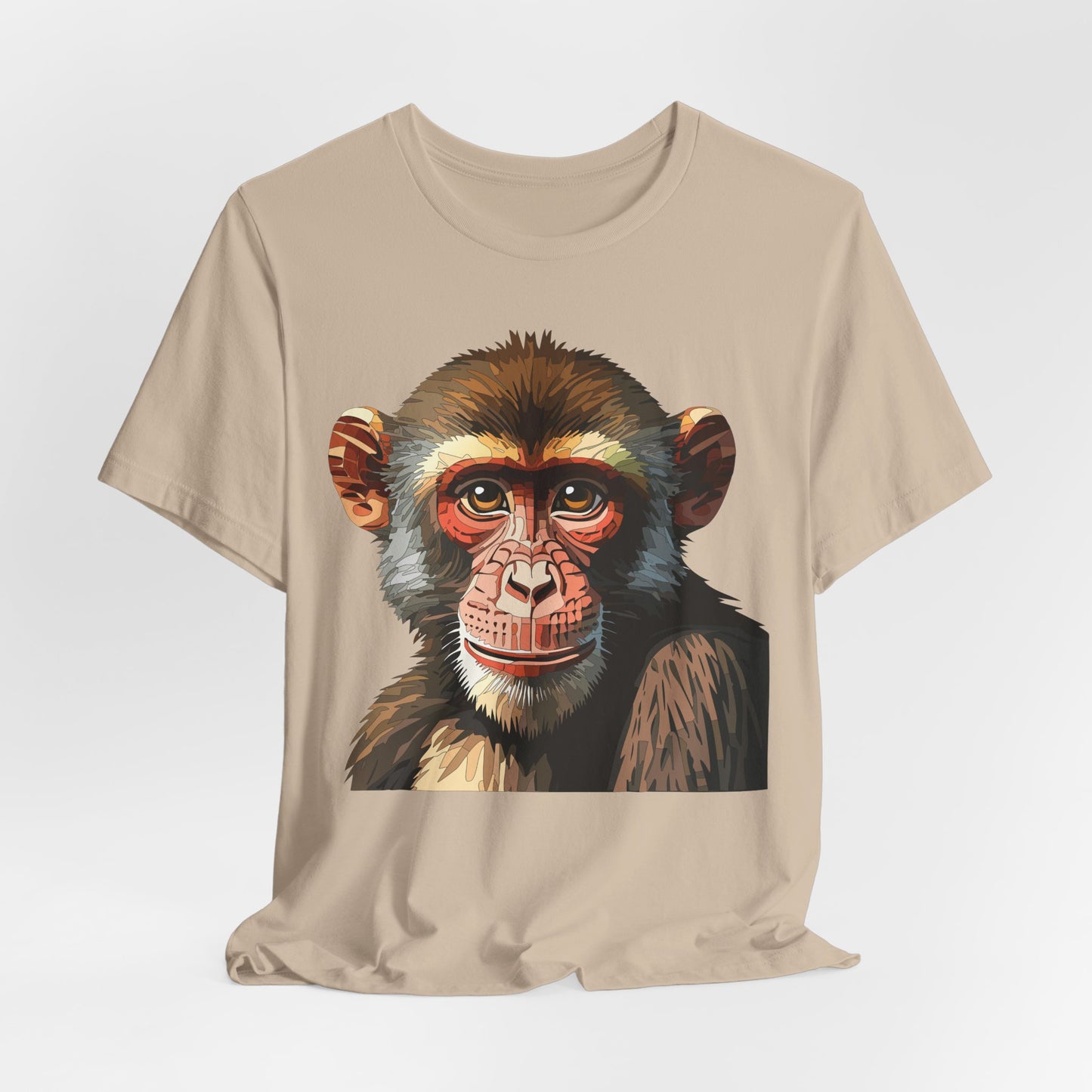 Unisex Animal Shirt, Tee Shirt with Animals, Art Design Tee Shirt, Wild Animals Shirt