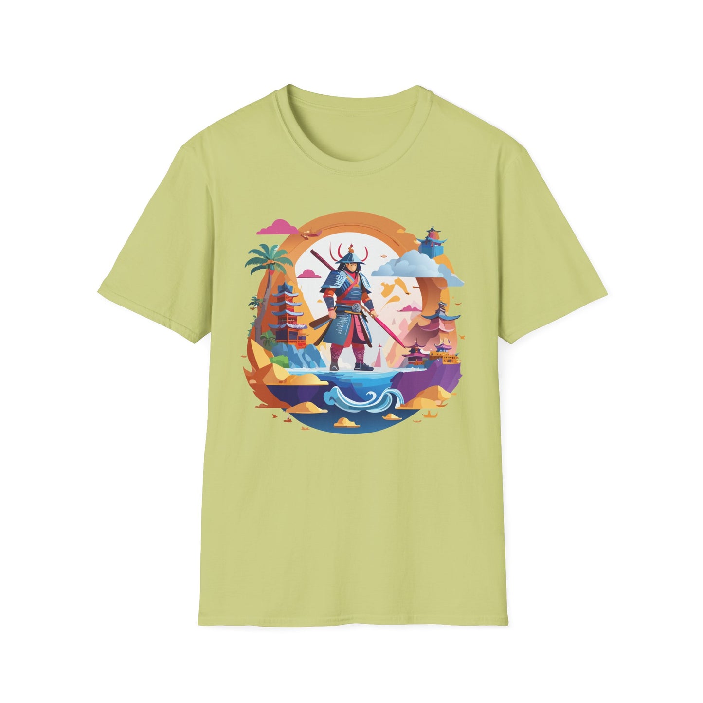 Samurai Shirt, Samurai Tee, T-Shirt with Samurai
