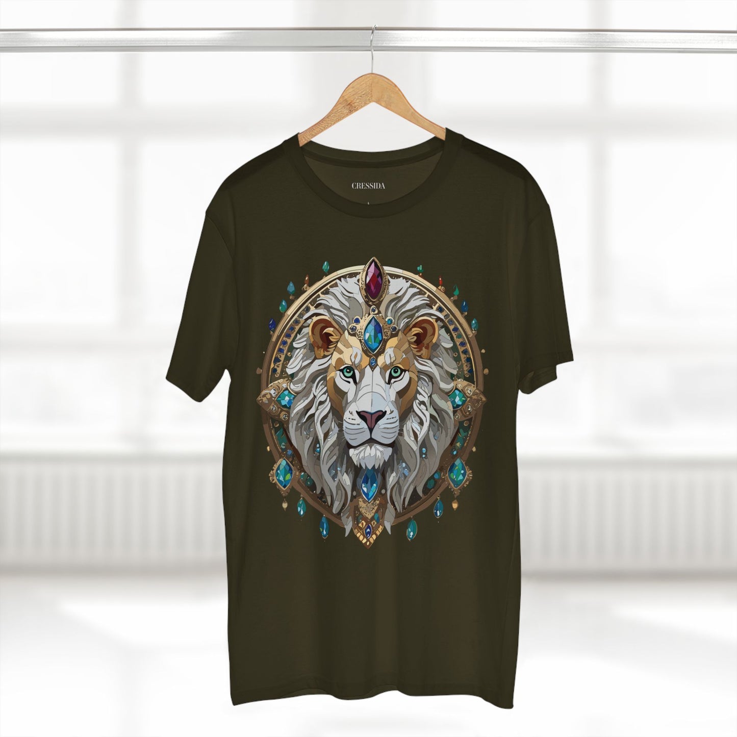 Animal Shirt, Shirt with Animals, Tee Shirt with Antique Animal Medallion