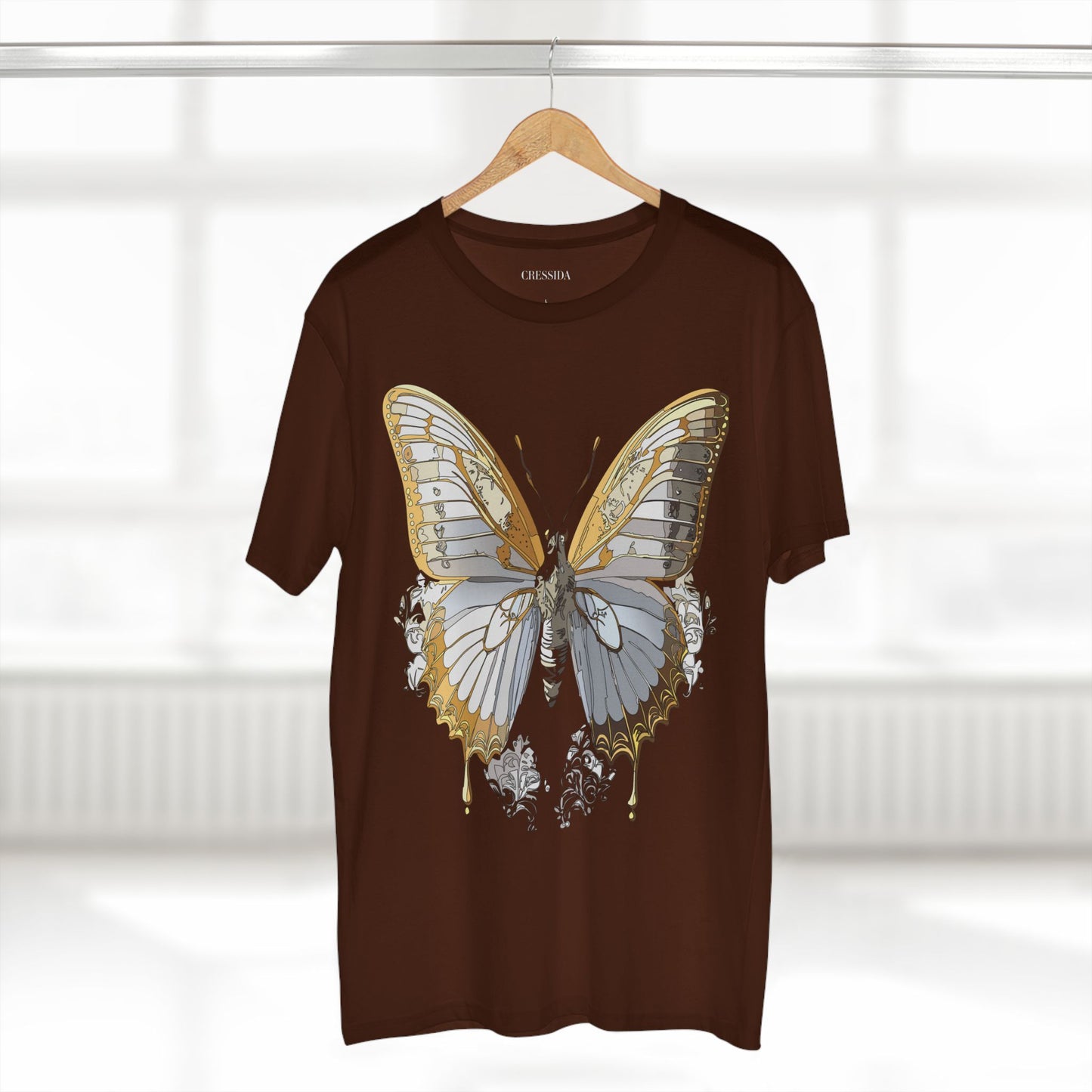 Butterfly shirt, Shirt with Butterfly, Tee Shirt with Antique Butterfly