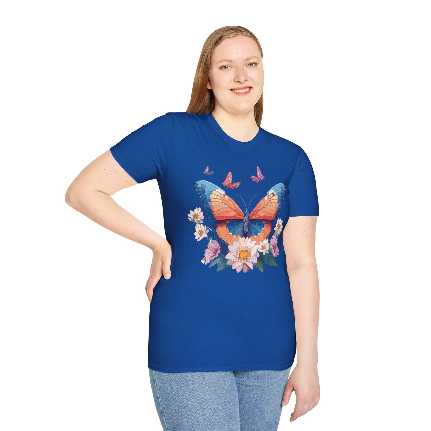Butterfly Shirt, T Shirt with Butterfly, Monarch Shirt