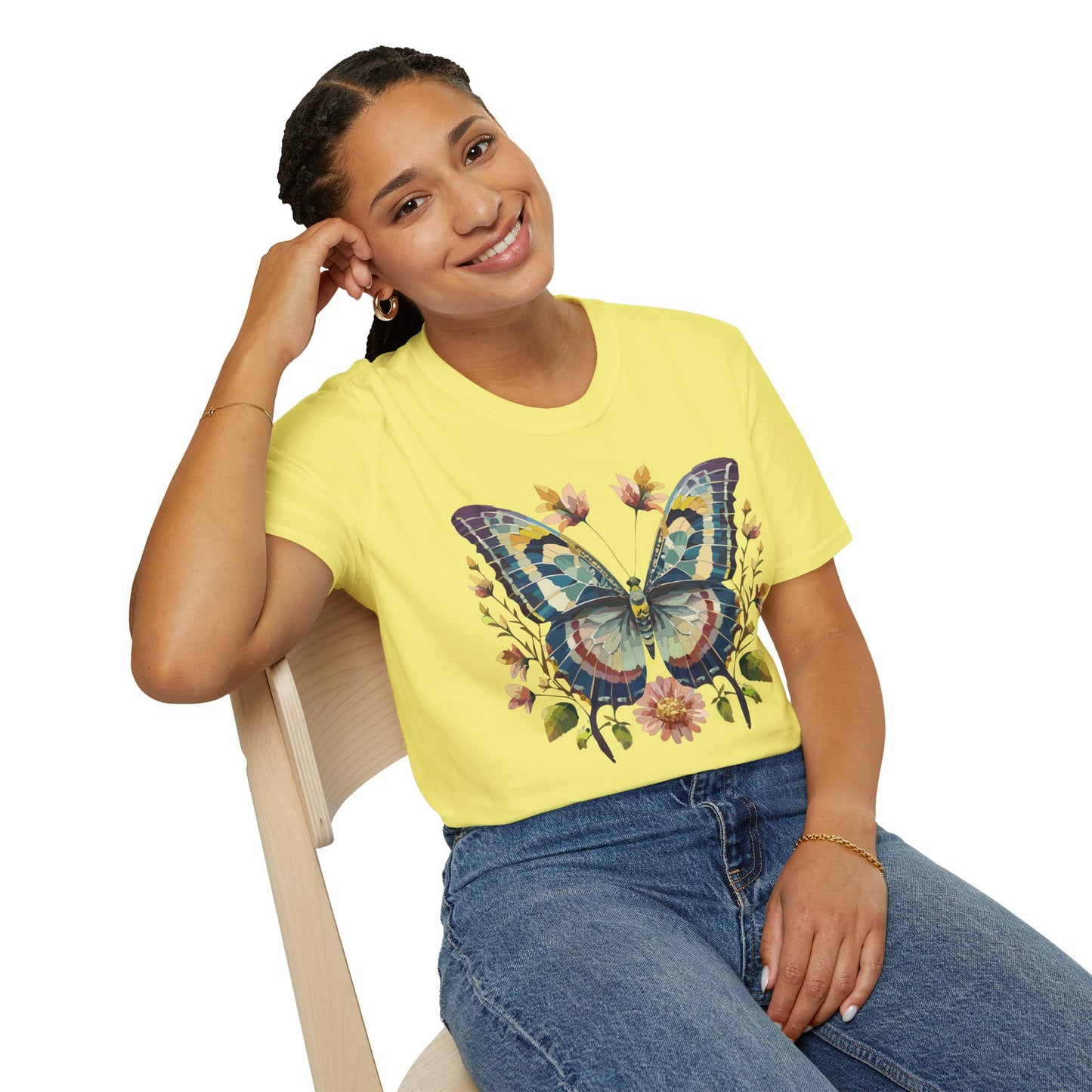 Butterfly Shirt, T Shirt with Butterfly, Monarch Shirt