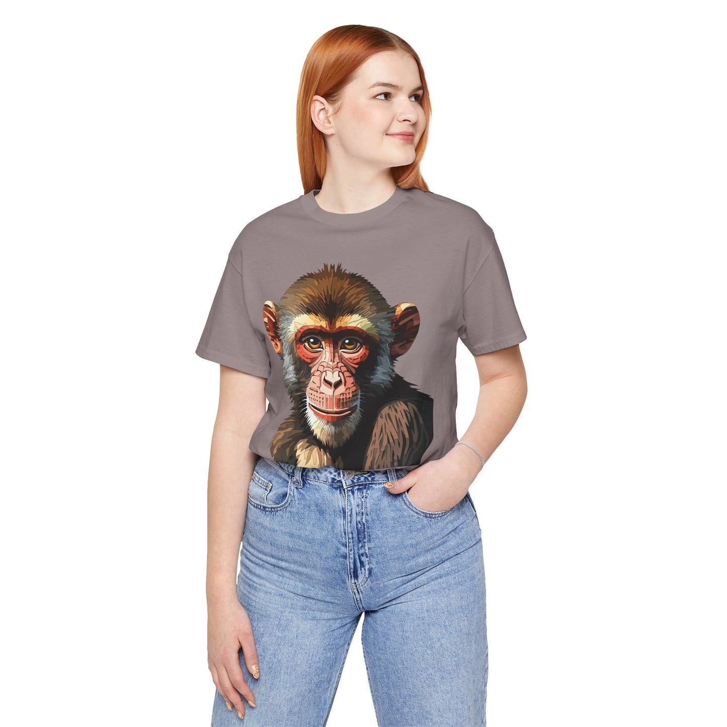 Unisex Animal Shirt, Tee Shirt with Animals, Art Design Tee Shirt, Wild Animals Shirt