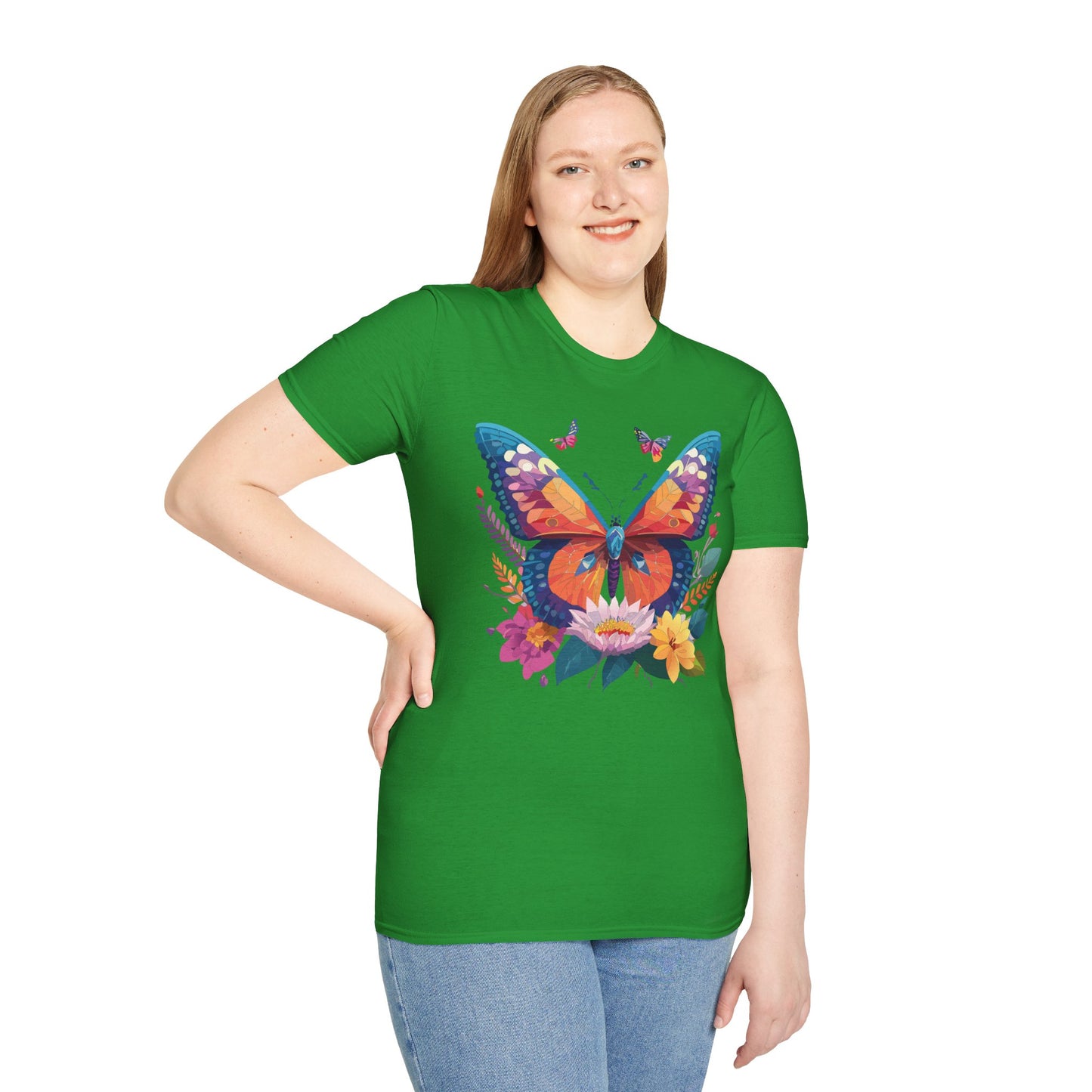 Butterfly Shirt, T Shirt with Butterfly, Monarch Shirt