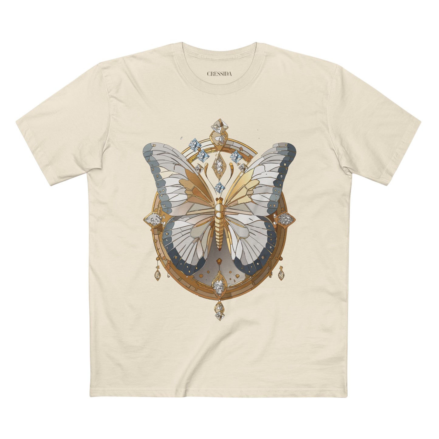 Butterfly shirt, Shirt with Butterfly, Tee Shirt with Antique Butterfly