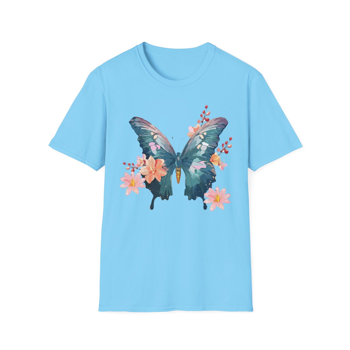 Butterfly Shirt, T Shirt with Butterfly, Monarch Shirt