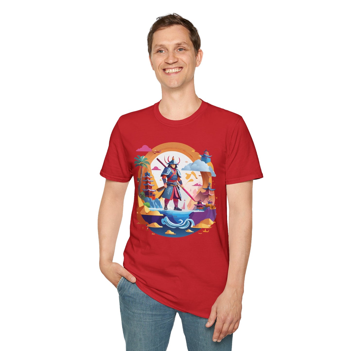 Samurai Shirt, Samurai Tee, T-Shirt with Samurai