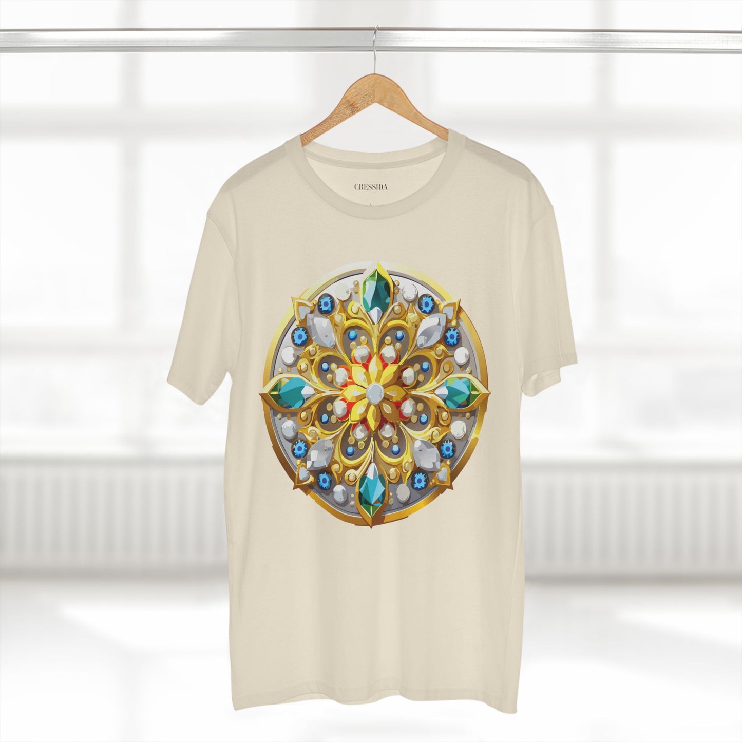 Medallion Shirt, Shirt with Medallion, Tee Shirt with Medal