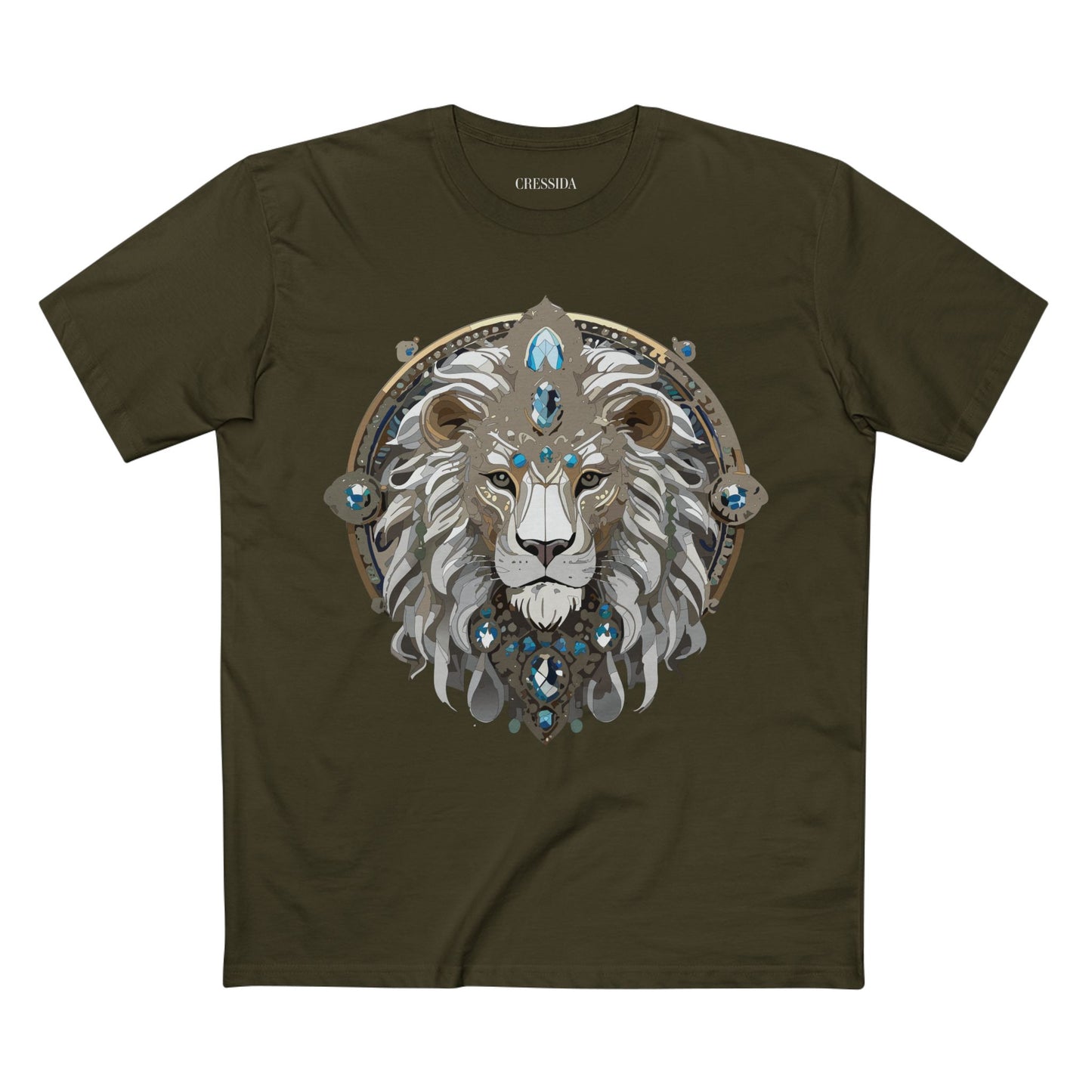 Animal Shirt, Shirt with Animals, Tee Shirt with Antique Animal Medallion