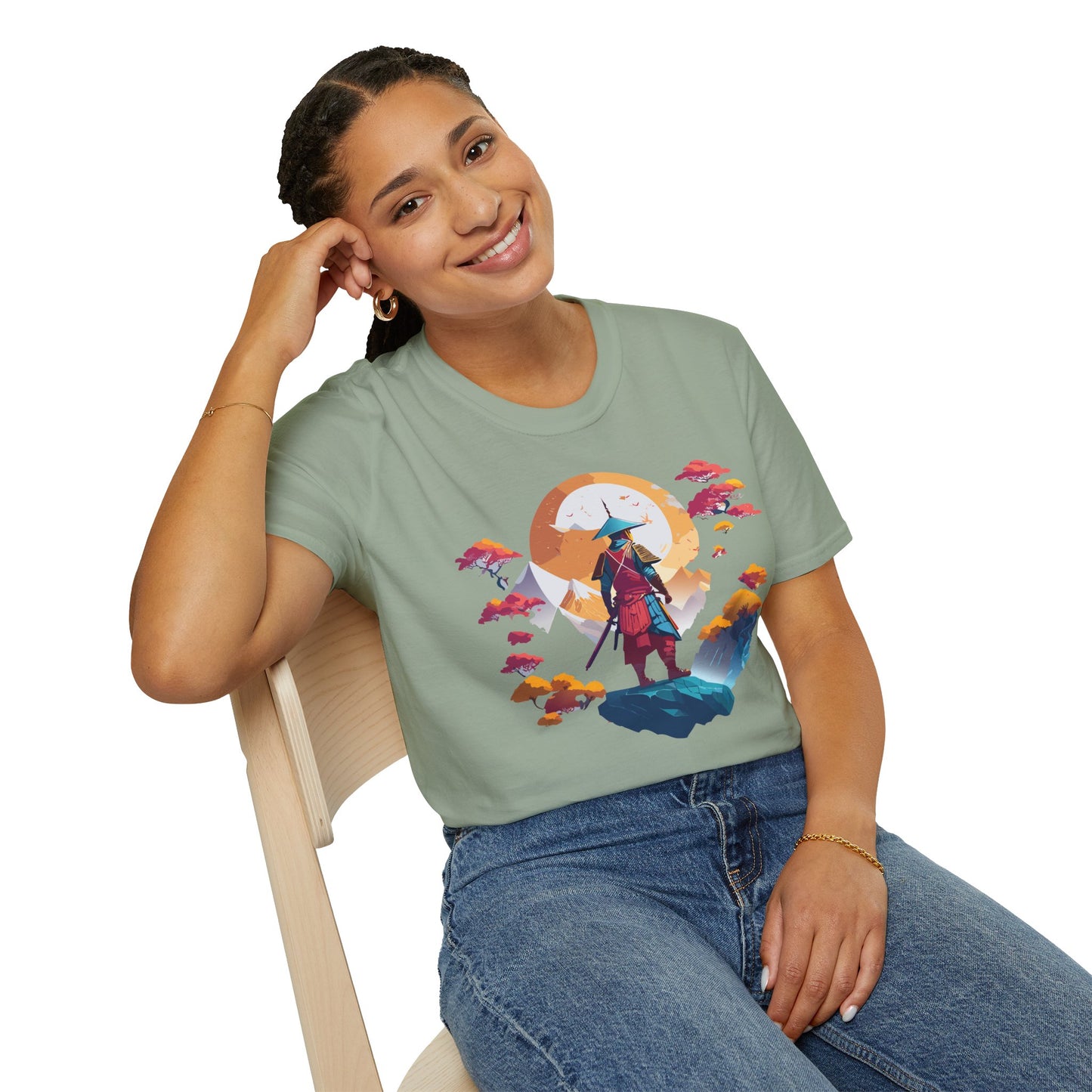 Samurai Shirt, Samurai Tee, T-Shirt with Samurai