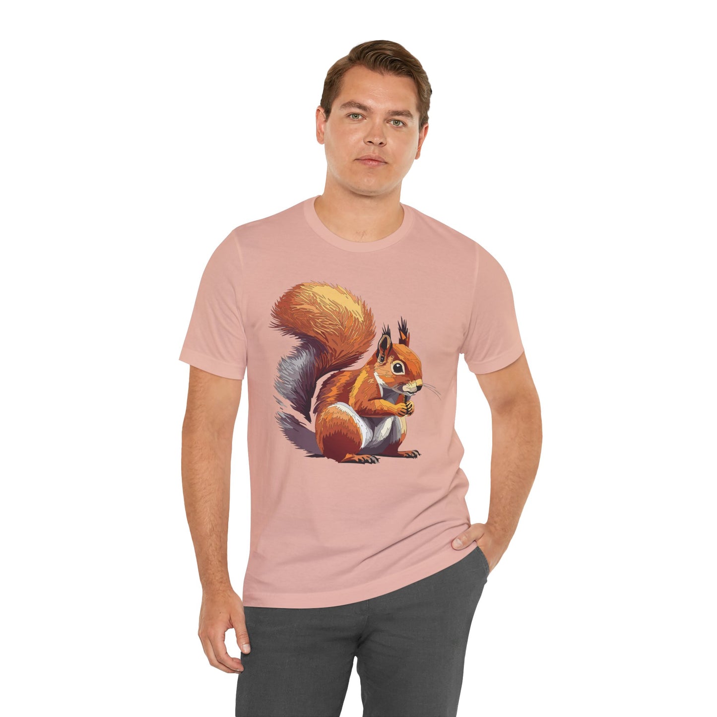 Unisex Animal Shirt, Tee Shirt with Animals, Art Design Tee Shirt, Wild Animals Shirt