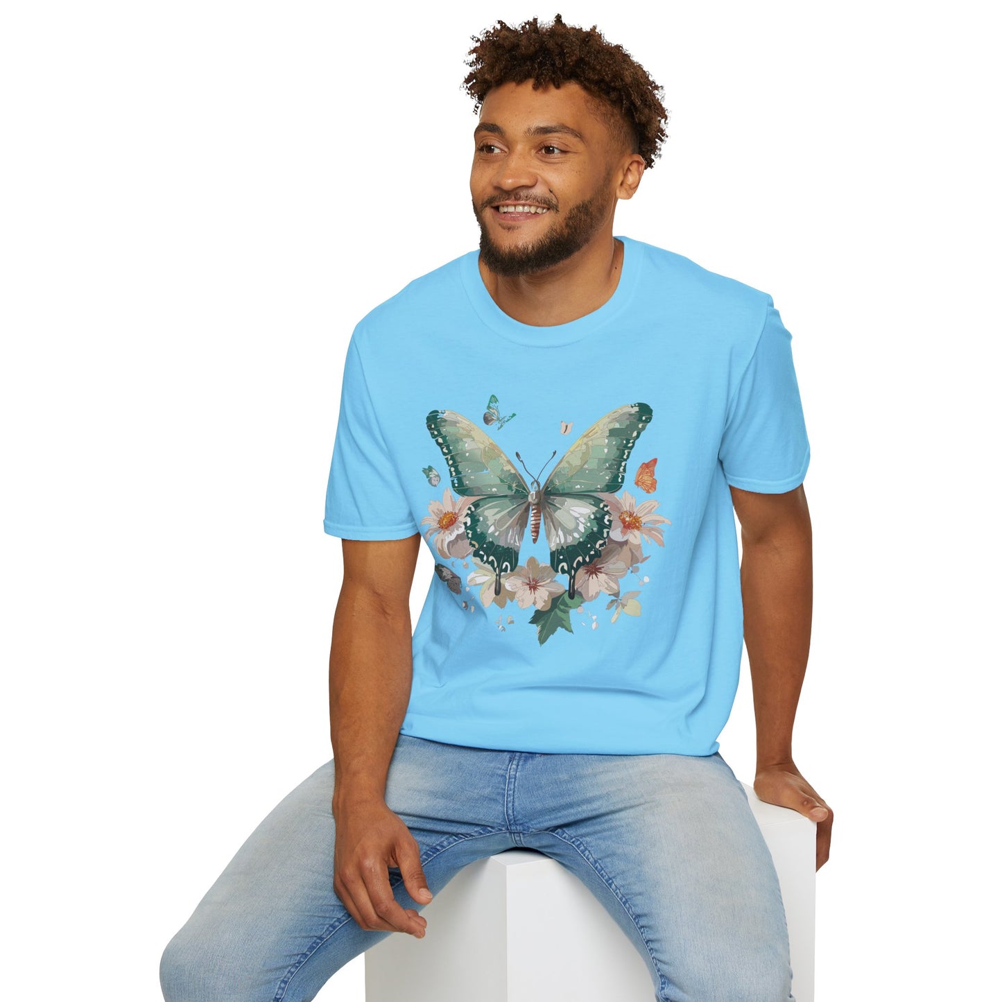 Butterfly Shirt, T Shirt with Butterfly, Monarch Shirt