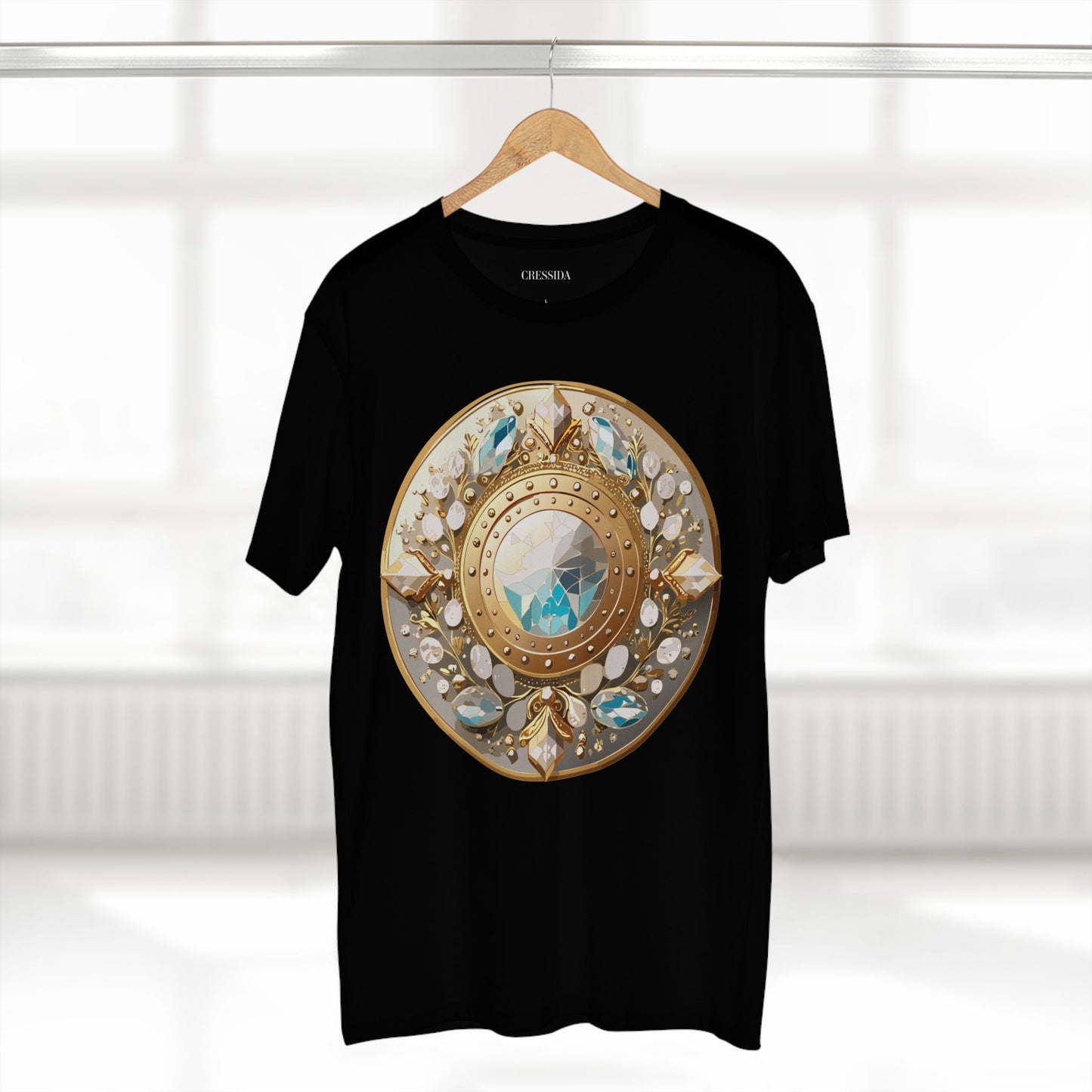 Medallion Shirt, Shirt with Medallion, Tee Shirt with Medal